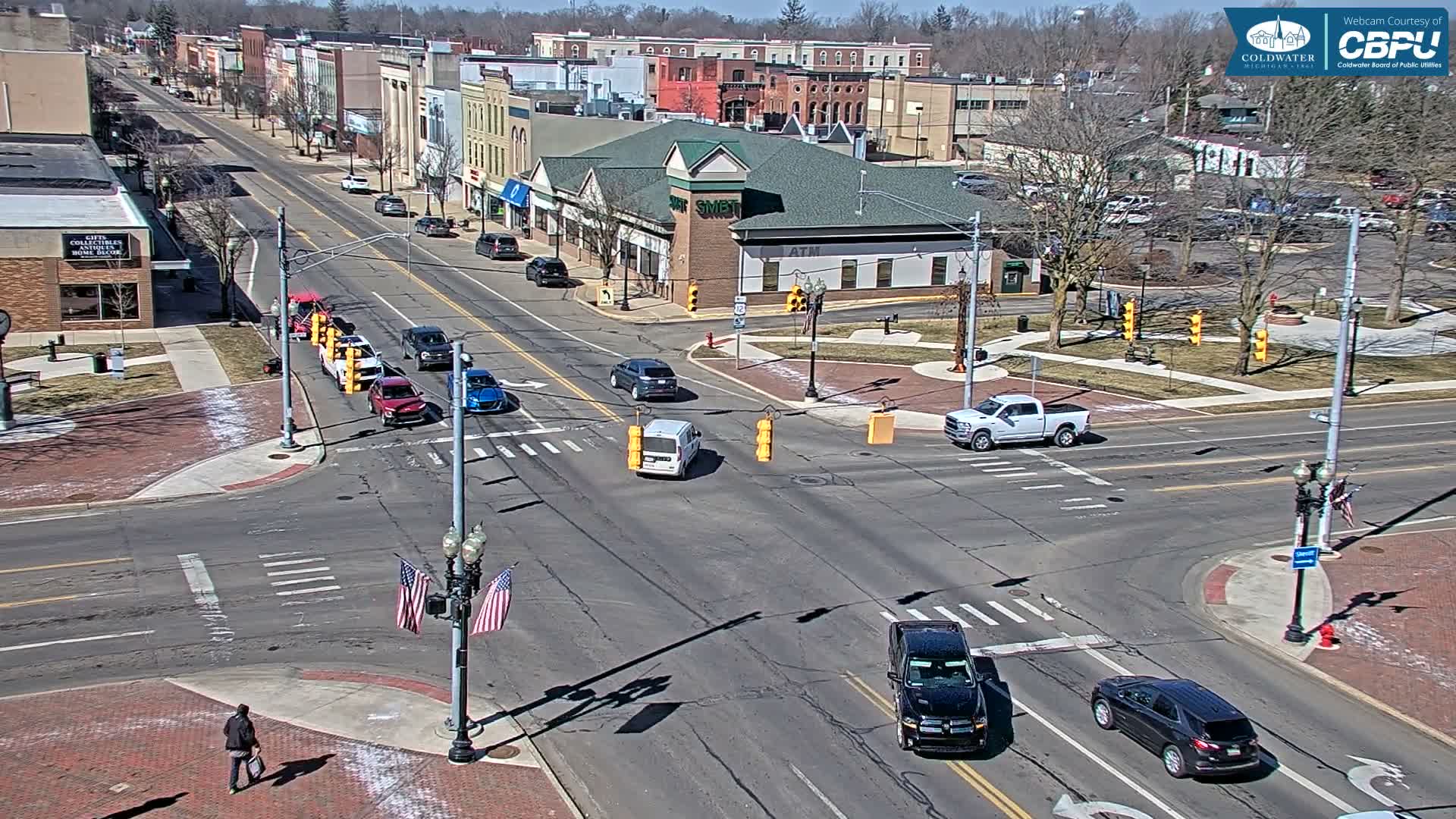 Coldwater Downtown Live Cam - Coldwater, Branch, Michigan, USA