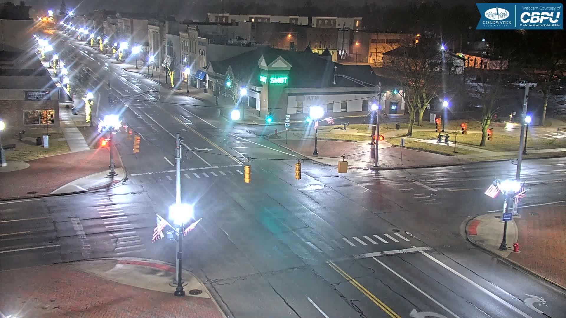 Coldwater Downtown Live Cam - Coldwater, Branch, Michigan, USA