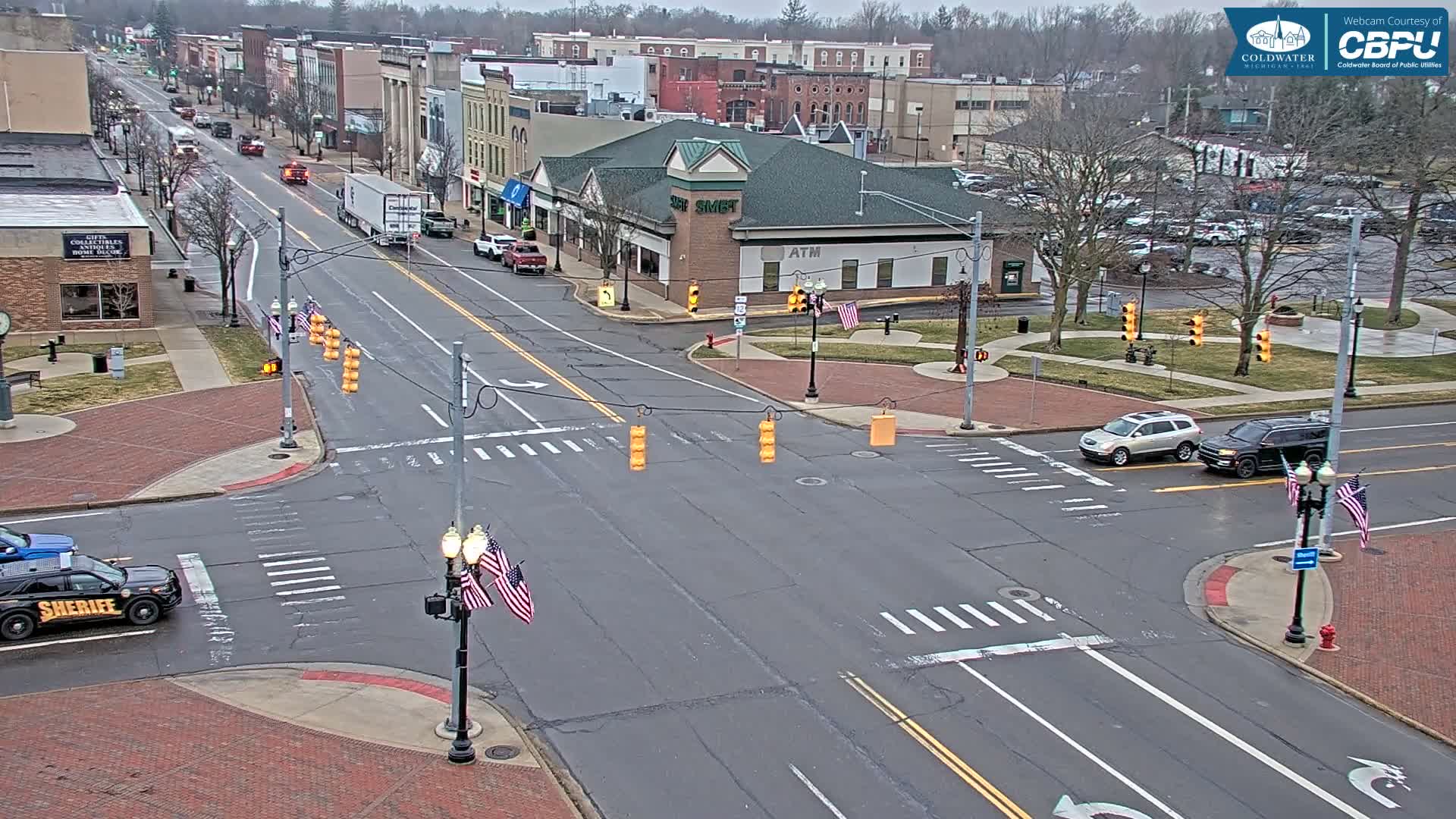 Coldwater Downtown Live Cam - Coldwater, Branch, Michigan, USA