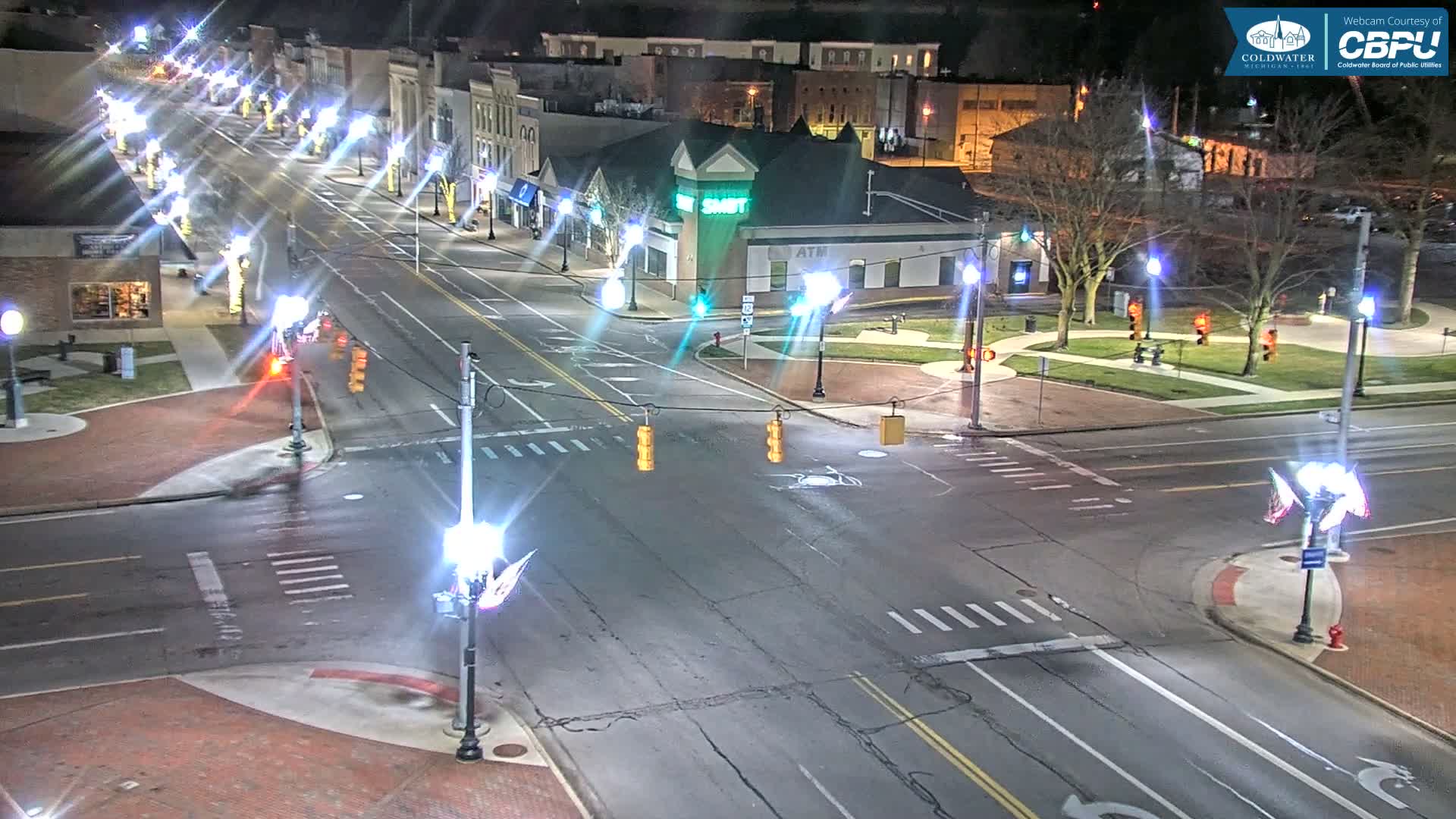 Coldwater Downtown Live Cam - Coldwater, Branch, Michigan, USA