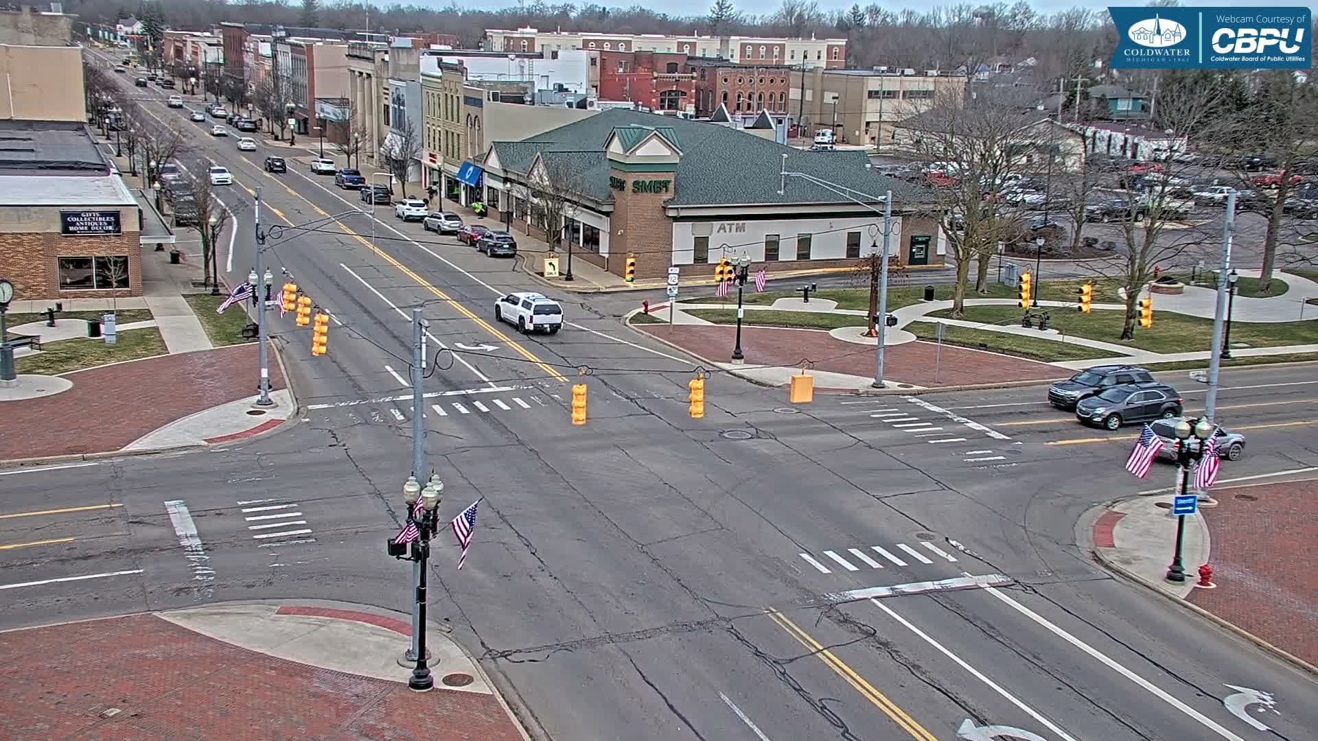 Coldwater Downtown Live Cam - Coldwater, Branch, Michigan, USA