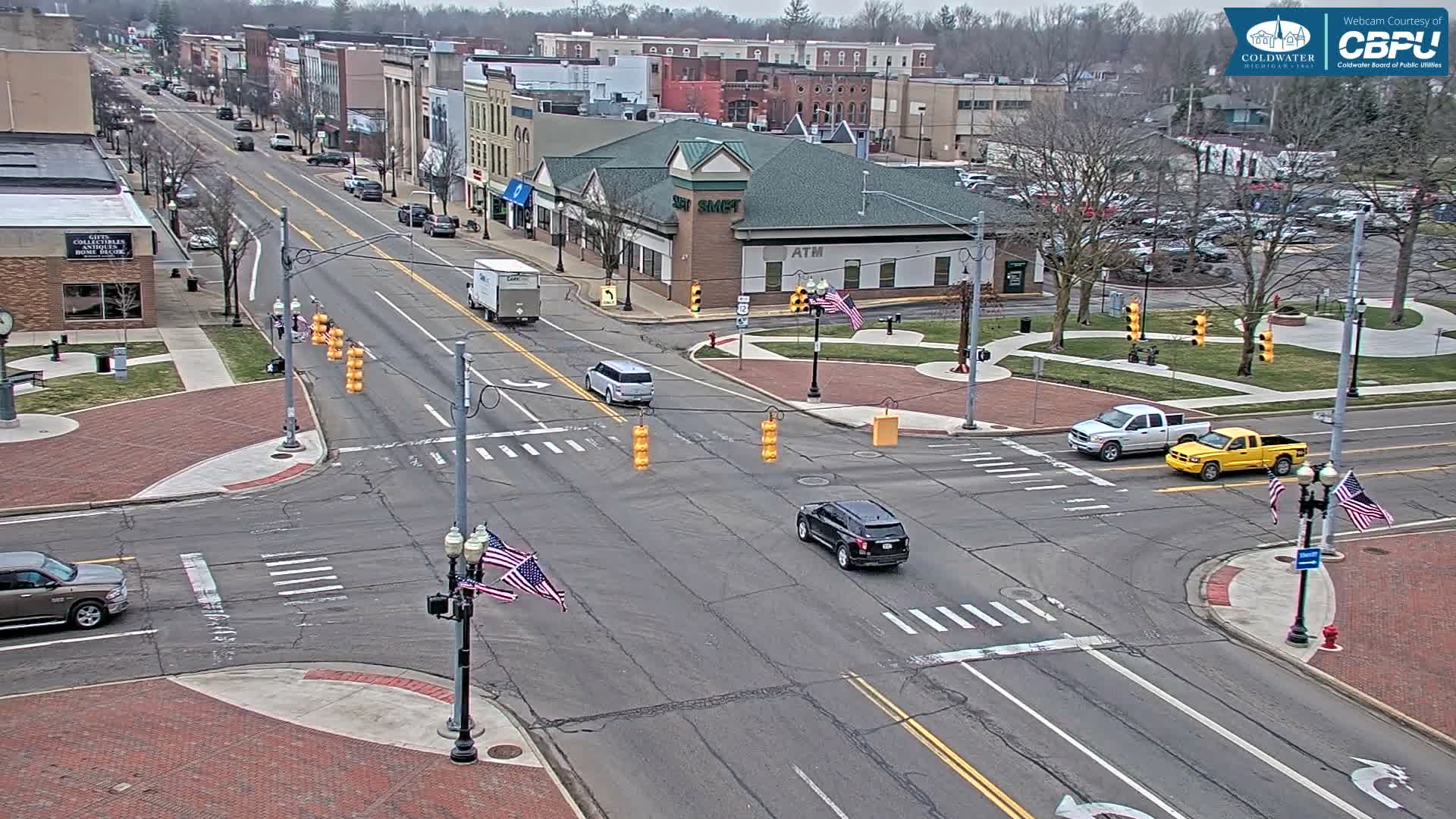 Coldwater Downtown Live Cam - Coldwater, Branch, Michigan, USA