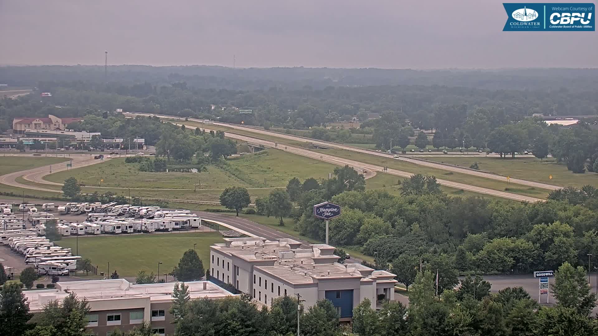 Highway 69 & Coldwater City Intersection North Branch County View Live Cam - Coldwater, Branch, Michigan, USA