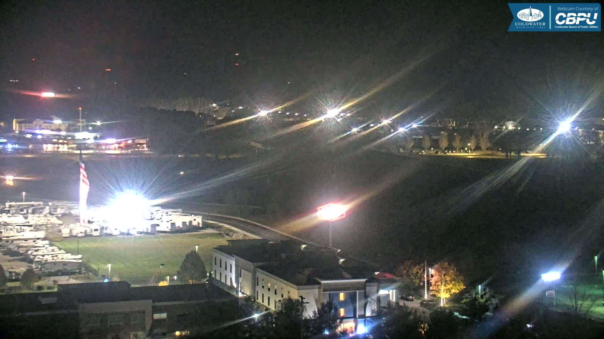 Highway 69 & Coldwater City Intersection North Branch County View Live Cam - Coldwater, Branch, Michigan, USA