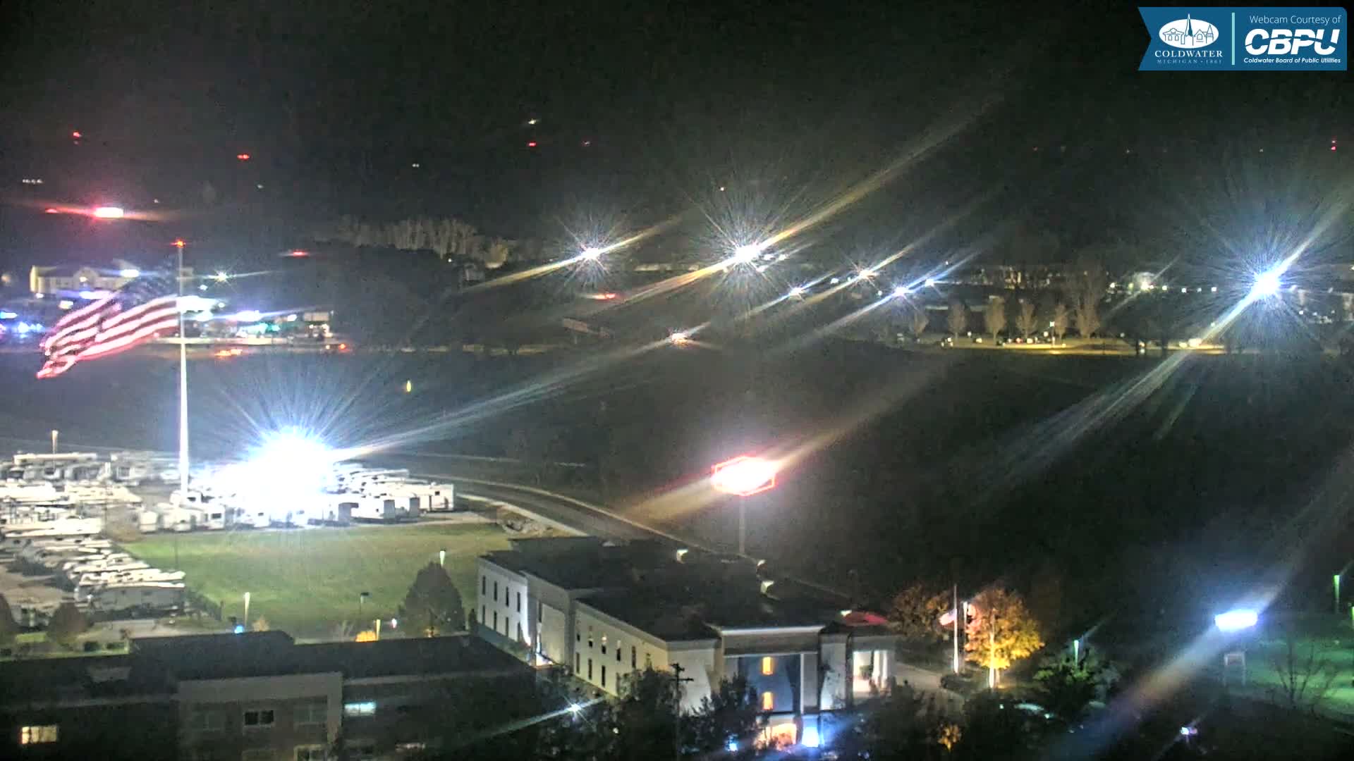 Highway 69 & Coldwater City Intersection North Branch County View Live Cam - Coldwater, Branch, Michigan, USA