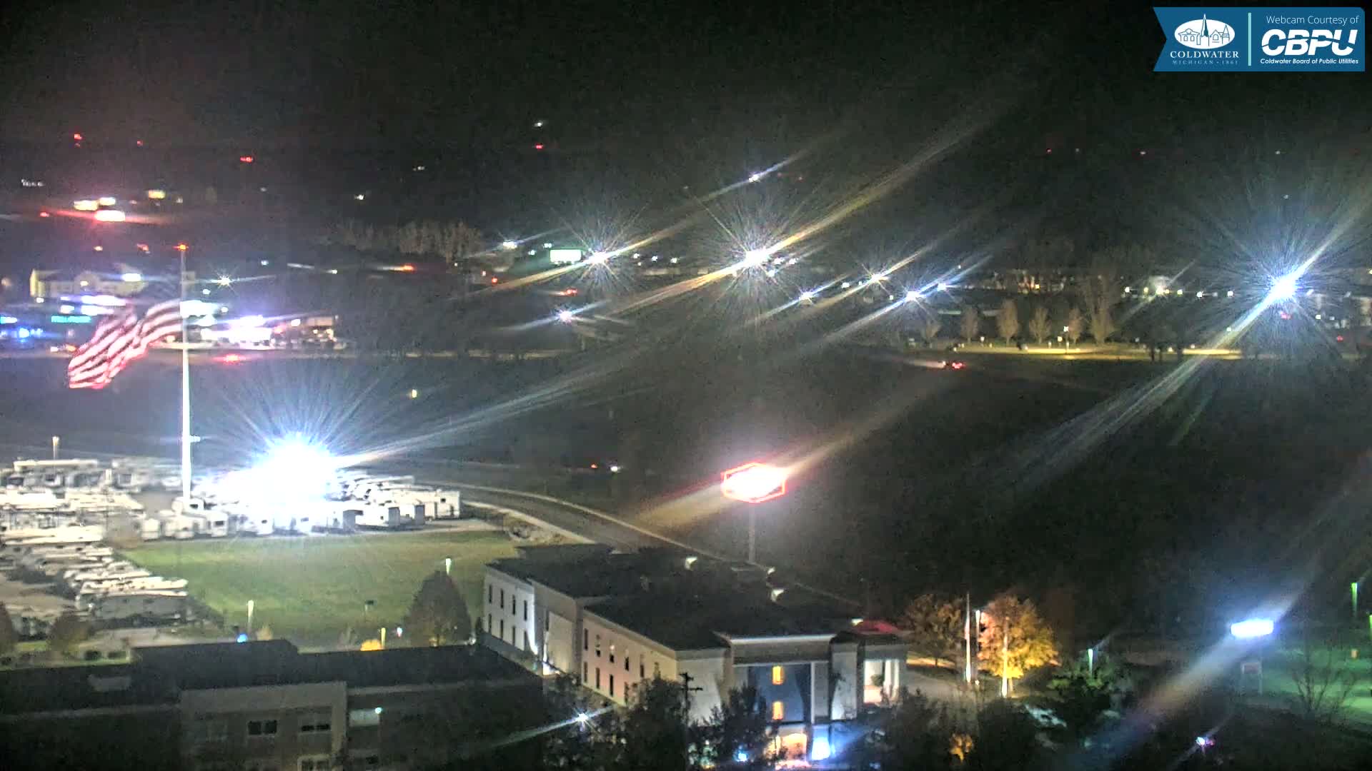 Highway 69 & Coldwater City Intersection North Branch County View Live Cam - Coldwater, Branch, Michigan, USA