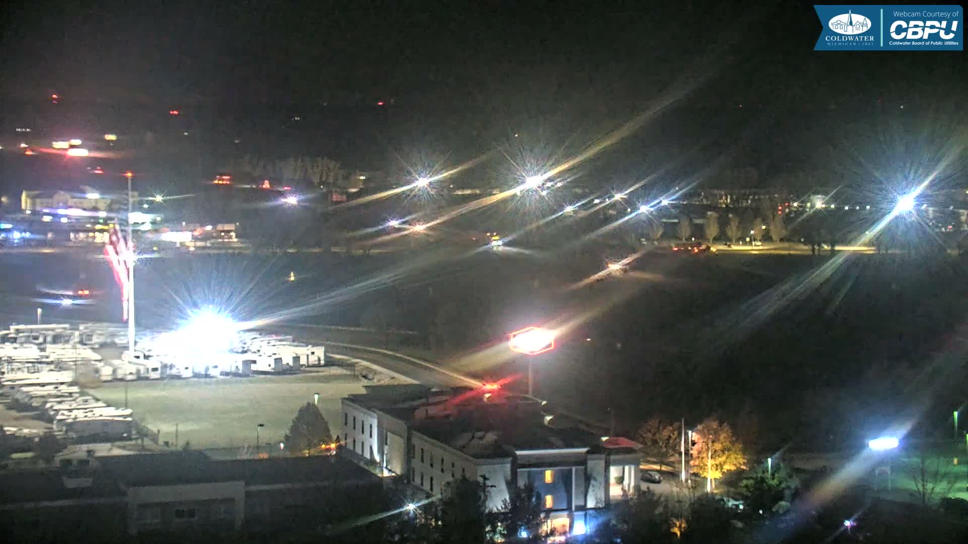 Highway 69 & Coldwater City Intersection North Branch County View Live Cam - Coldwater, Branch, Michigan, USA