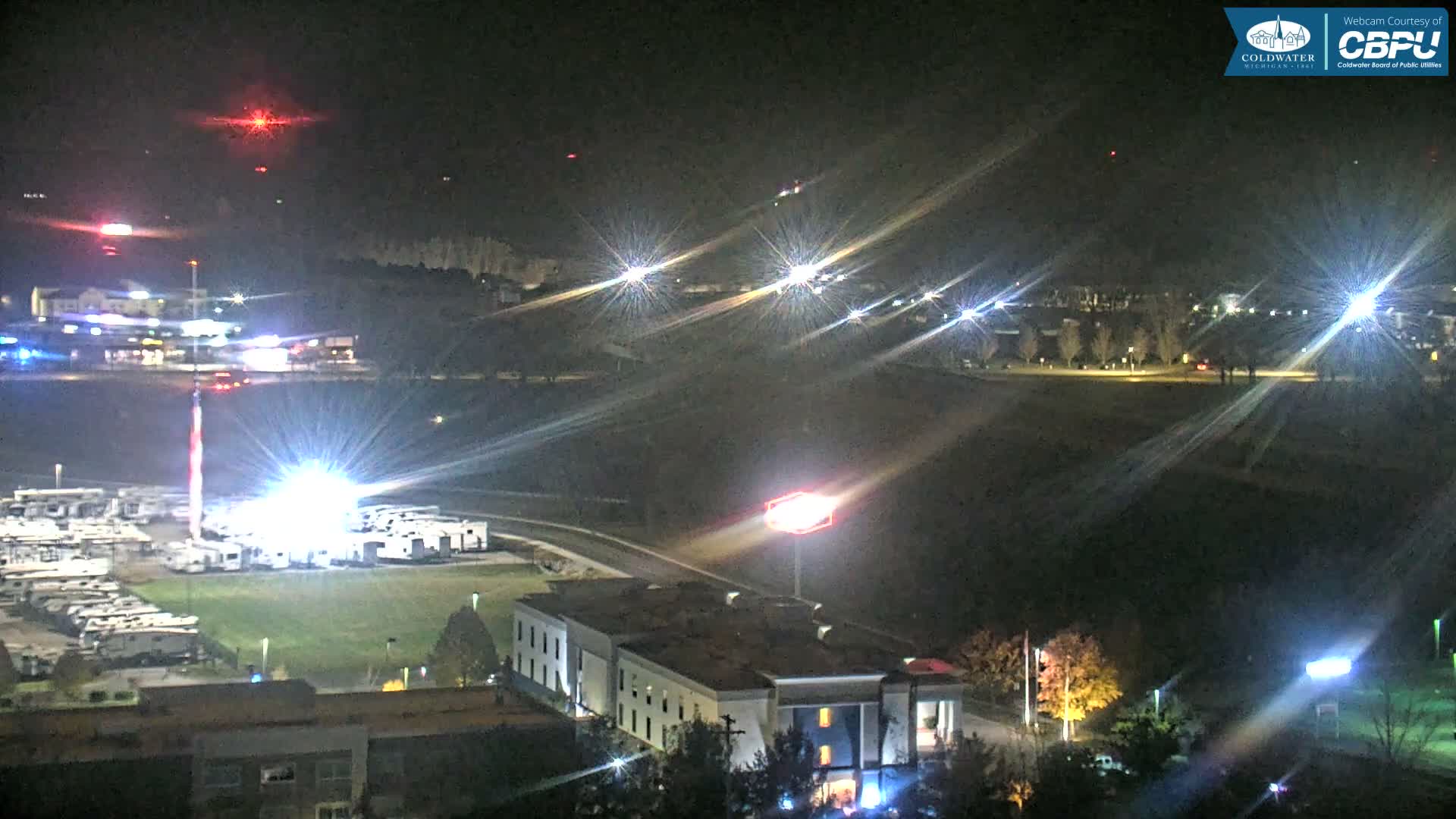 Highway 69 & Coldwater City Intersection North Branch County View Live Cam - Coldwater, Branch, Michigan, USA