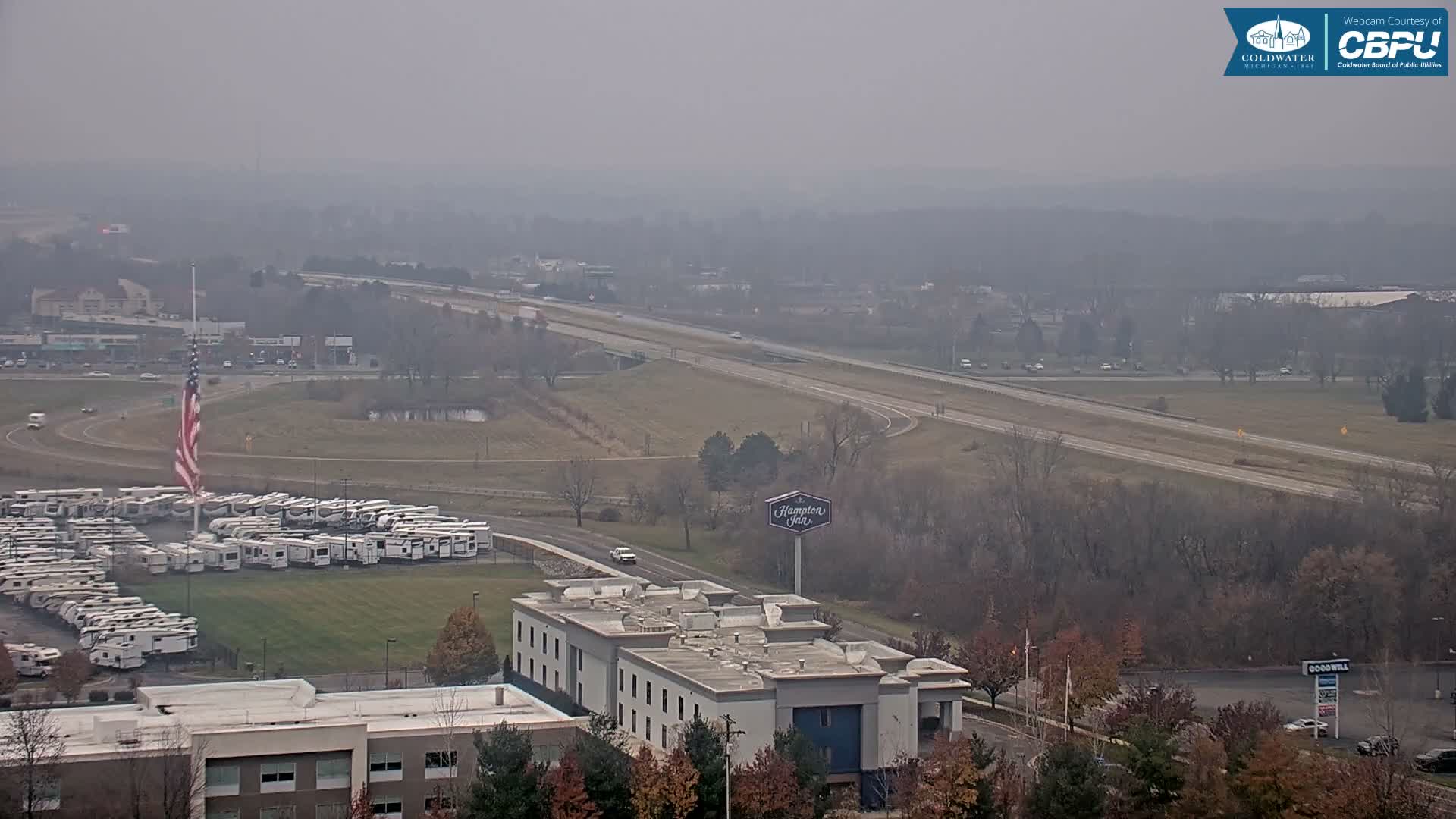 Highway 69 & Coldwater City Intersection North Branch County View Live Cam - Coldwater, Branch, Michigan, USA