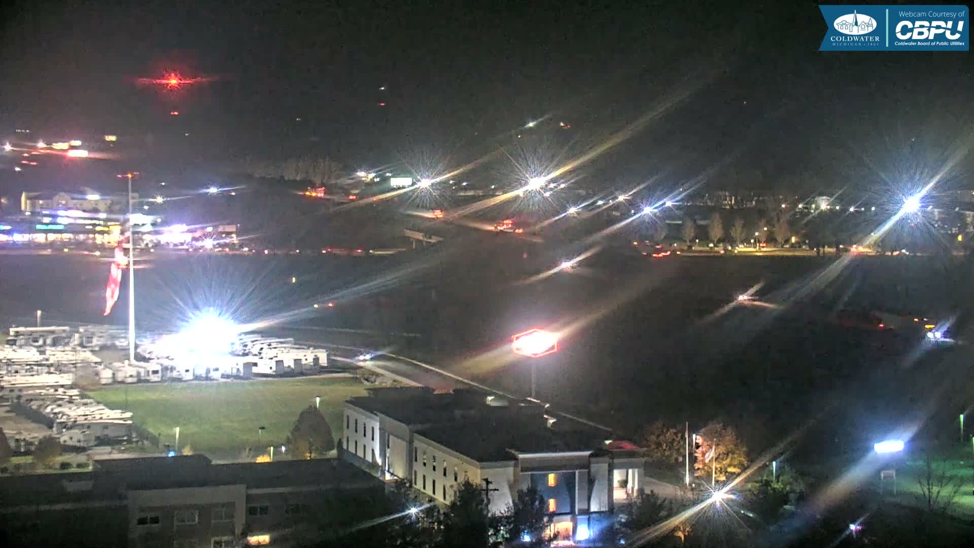 Highway 69 & Coldwater City Intersection North Branch County View Live Cam - Coldwater, Branch, Michigan, USA