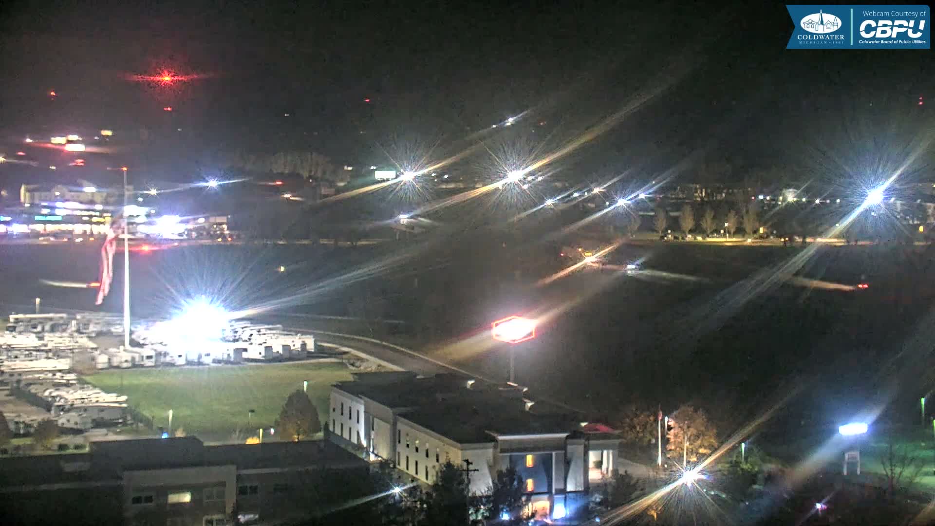 Highway 69 & Coldwater City Intersection North Branch County View Live Cam - Coldwater, Branch, Michigan, USA