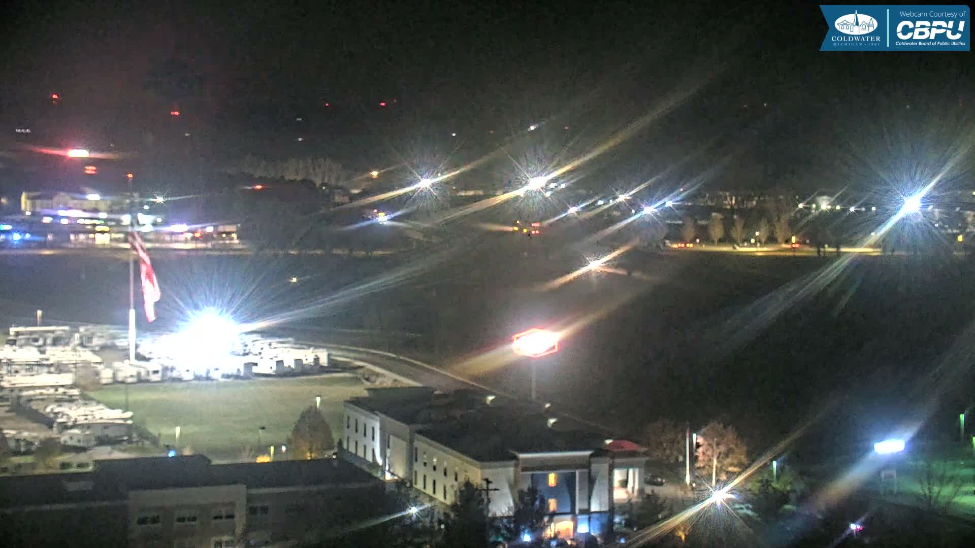 Highway 69 & Coldwater City Intersection North Branch County View Live Cam - Coldwater, Branch, Michigan, USA