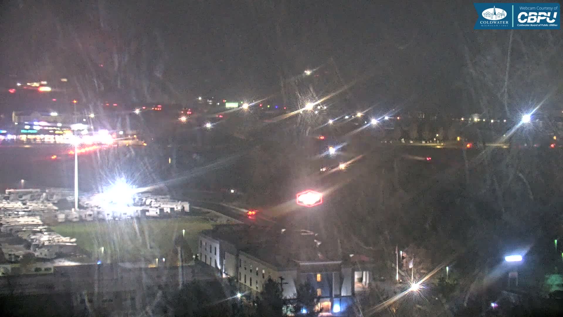 Highway 69 & Coldwater City Intersection North Branch County View Live Cam - Coldwater, Branch, Michigan, USA