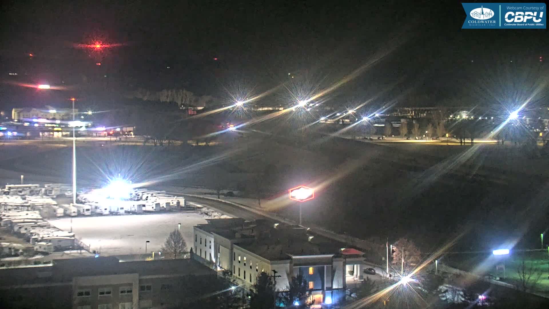 Highway 69 & Coldwater City Intersection North Branch County View Live Cam - Coldwater, Branch, Michigan, USA