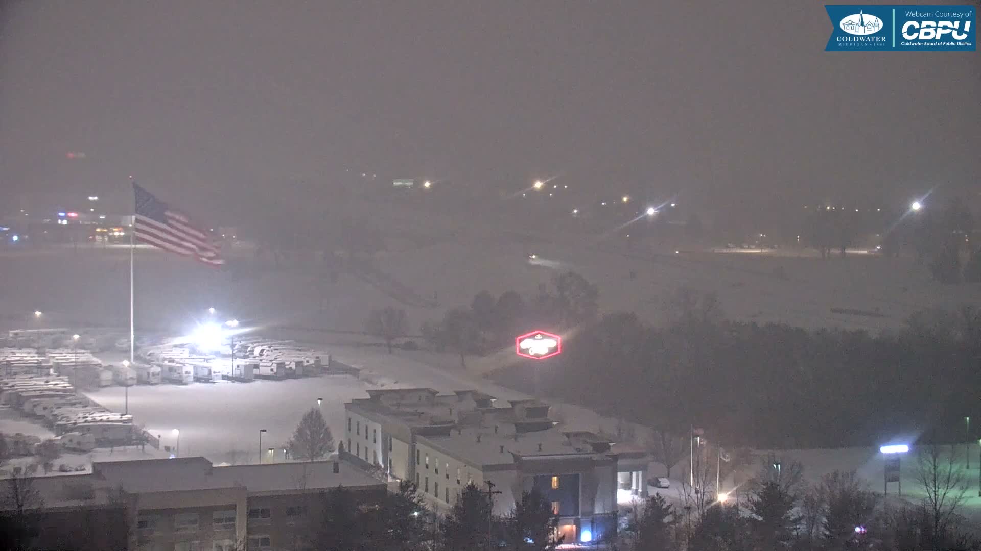 Highway 69 & Coldwater City Intersection North Branch County View Live Cam - Coldwater, Branch, Michigan, USA