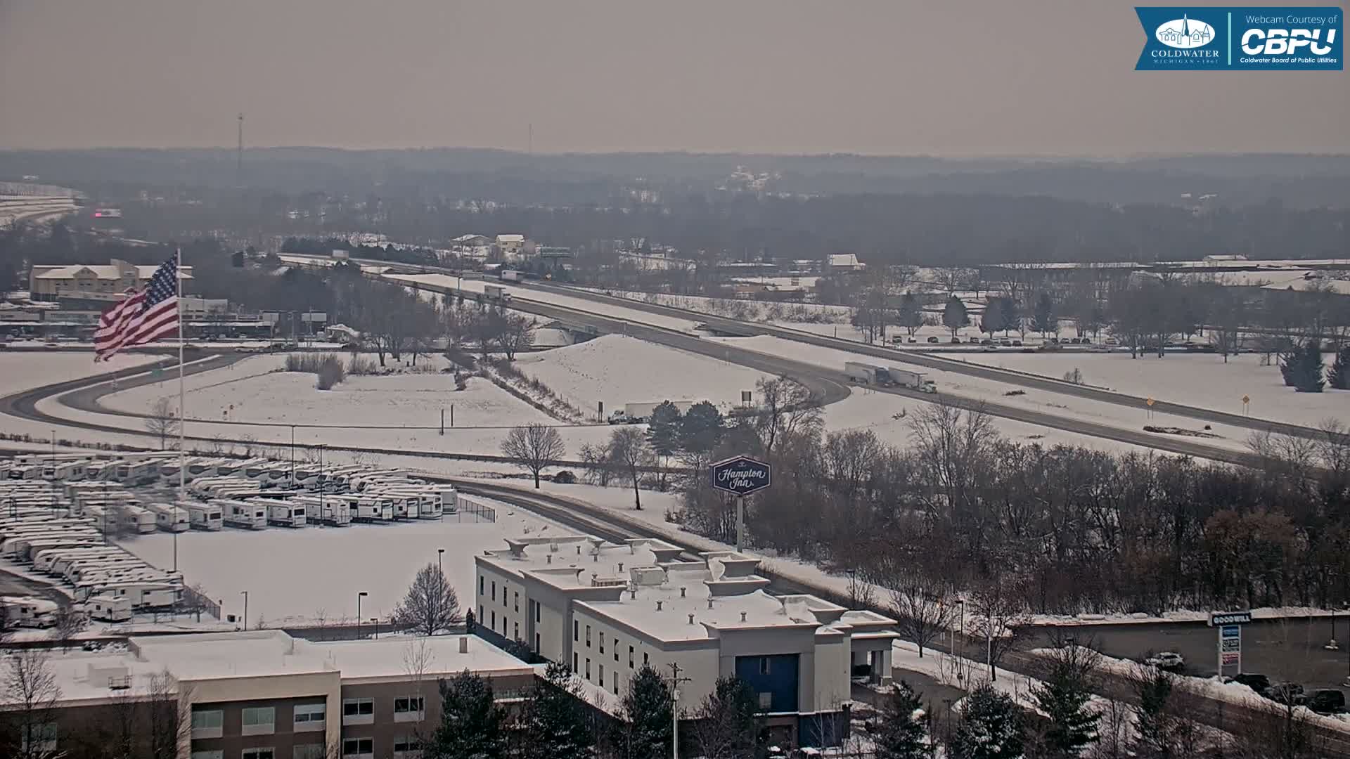 Highway 69 & Coldwater City Intersection North Branch County View Live Cam - Coldwater, Branch, Michigan, USA