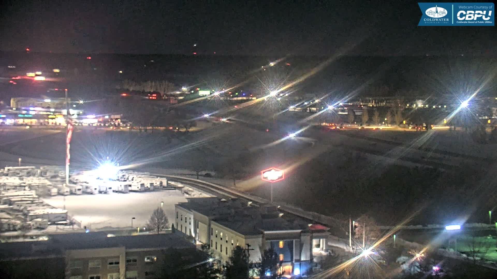 Highway 69 & Coldwater City Intersection North Branch County View Live Cam - Coldwater, Branch, Michigan, USA