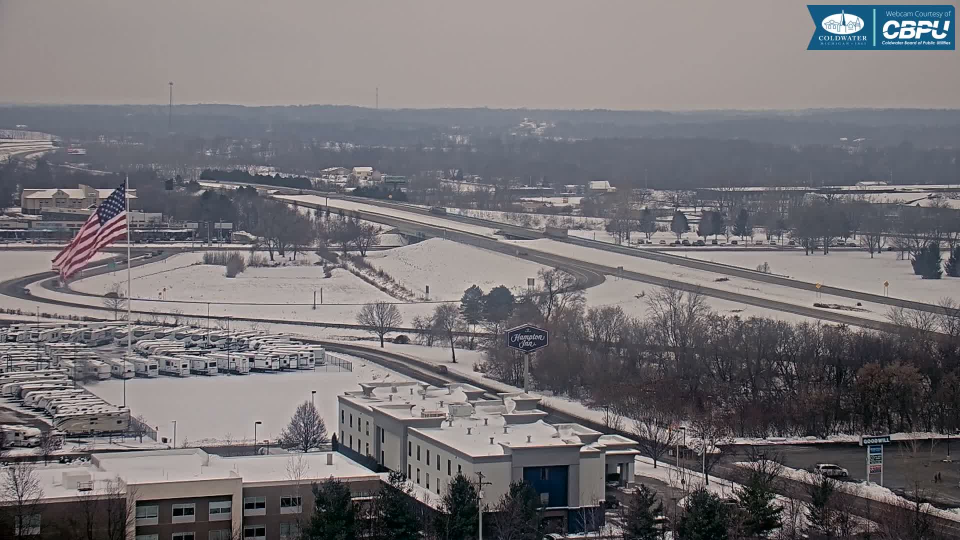 Highway 69 & Coldwater City Intersection North Branch County View Live Cam - Coldwater, Branch, Michigan, USA