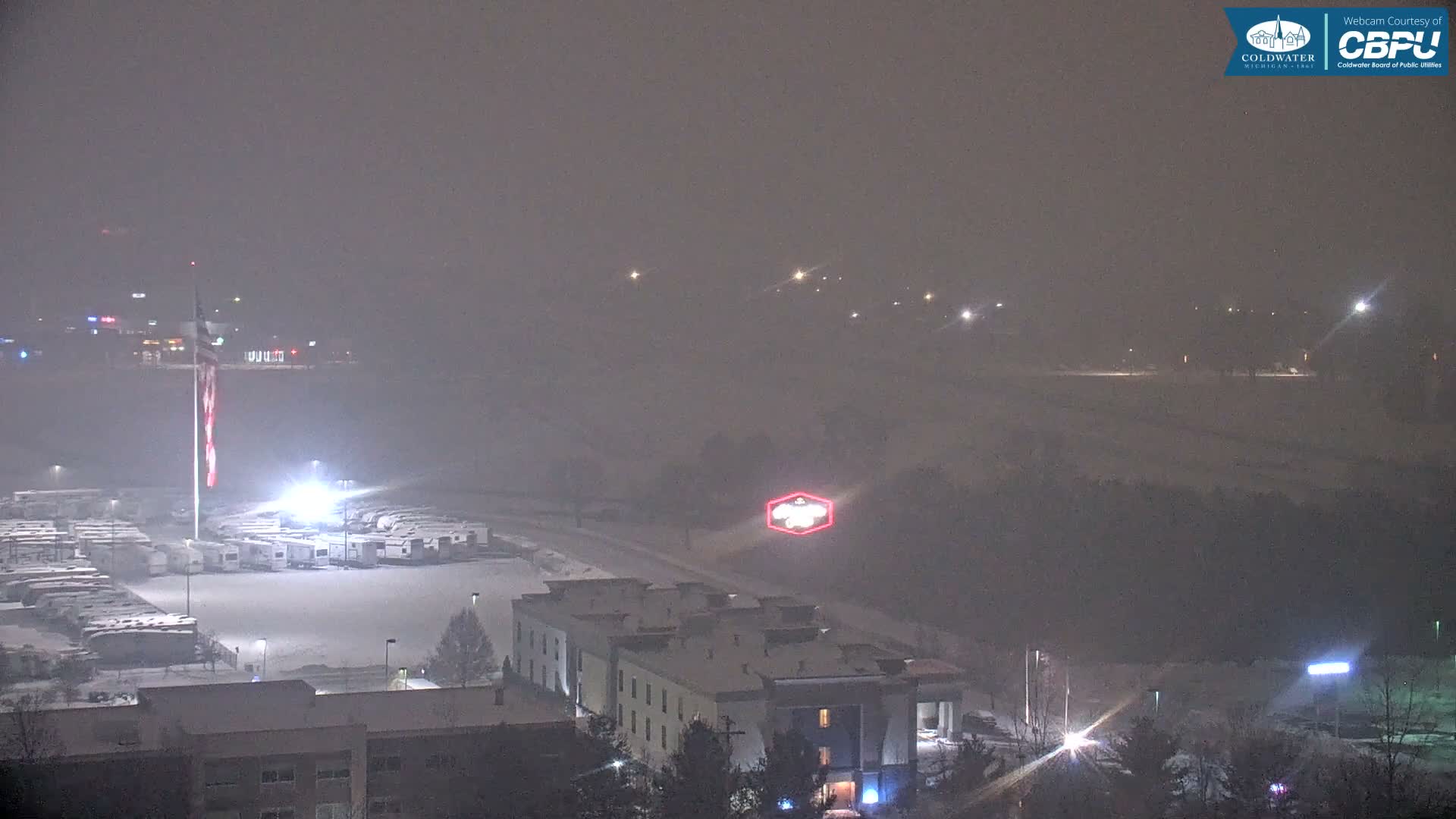 Highway 69 & Coldwater City Intersection North Branch County View Live Cam - Coldwater, Branch, Michigan, USA