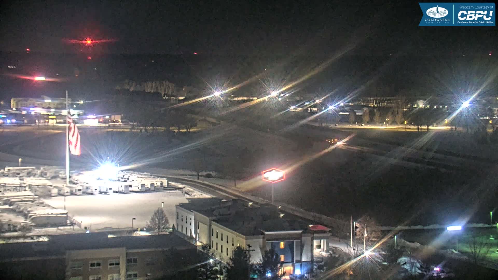 Highway 69 & Coldwater City Intersection North Branch County View Live Cam - Coldwater, Branch, Michigan, USA