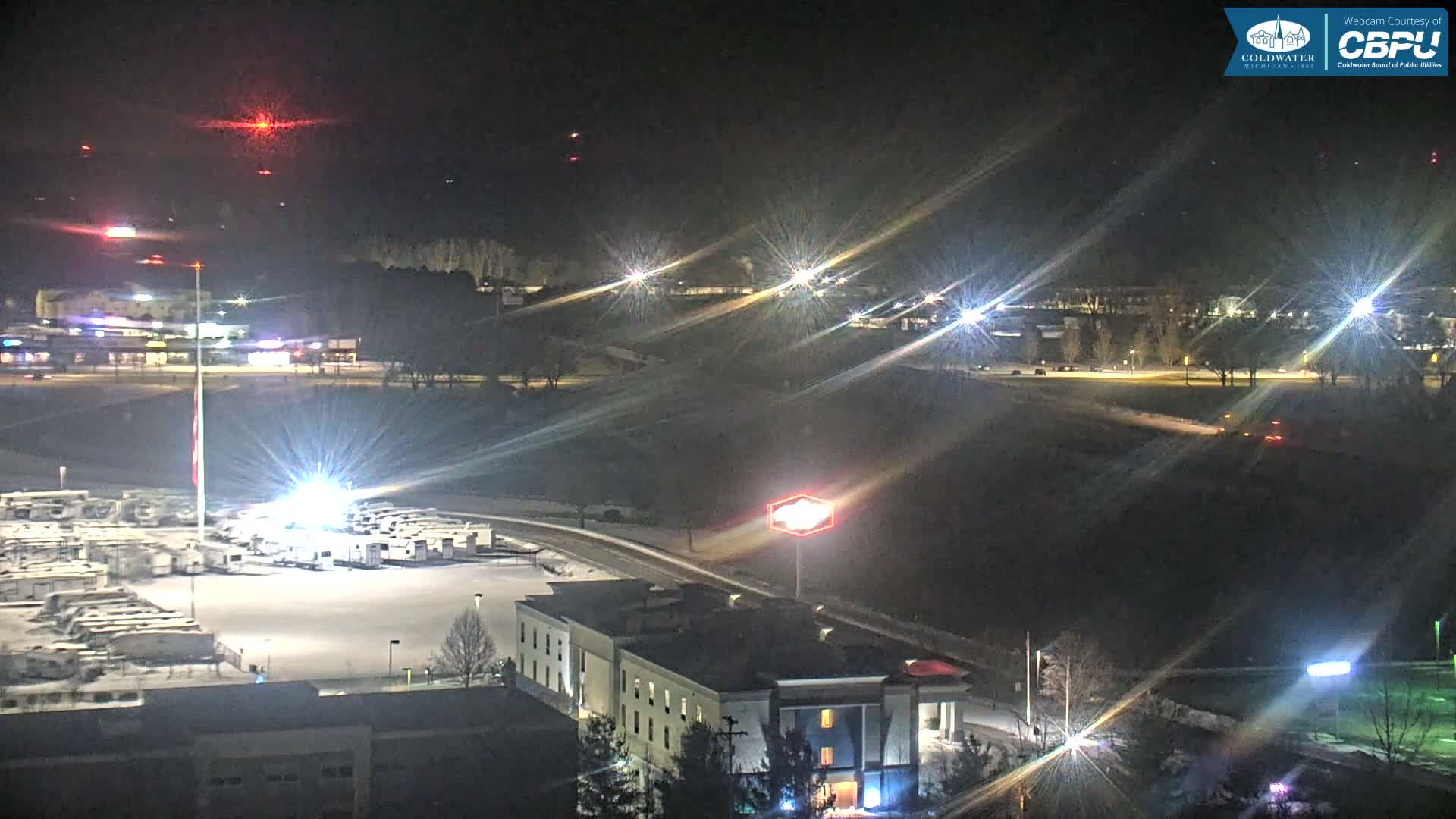 Highway 69 & Coldwater City Intersection North Branch County View Live Cam - Coldwater, Branch, Michigan, USA