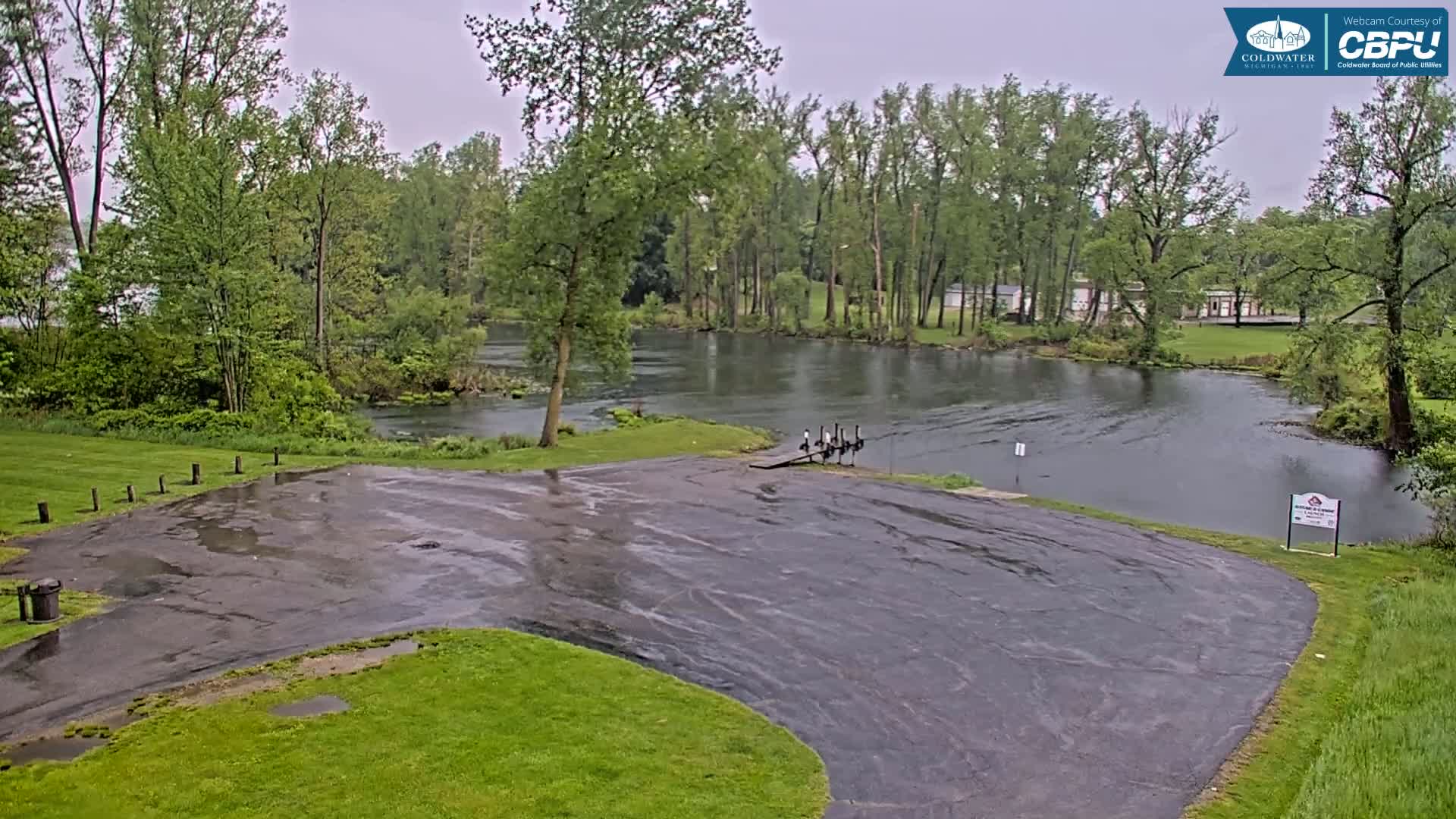 Coldwater, Rotary Park Coast & South Lake Live Cam - Coldwater, Branch, Michigan, USA