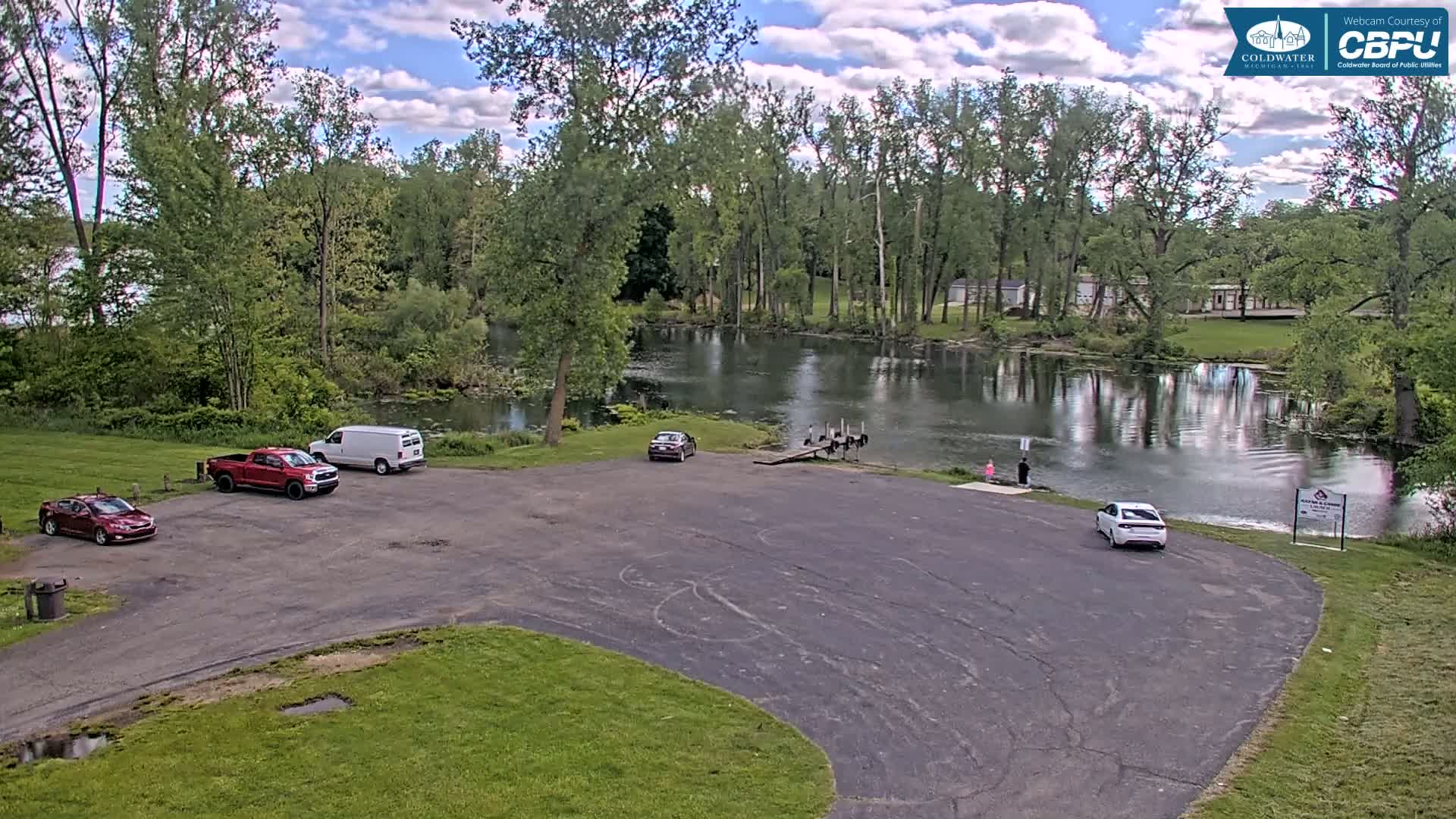Coldwater, Rotary Park Coast & South Lake Live Cam - Coldwater, Branch, Michigan, USA