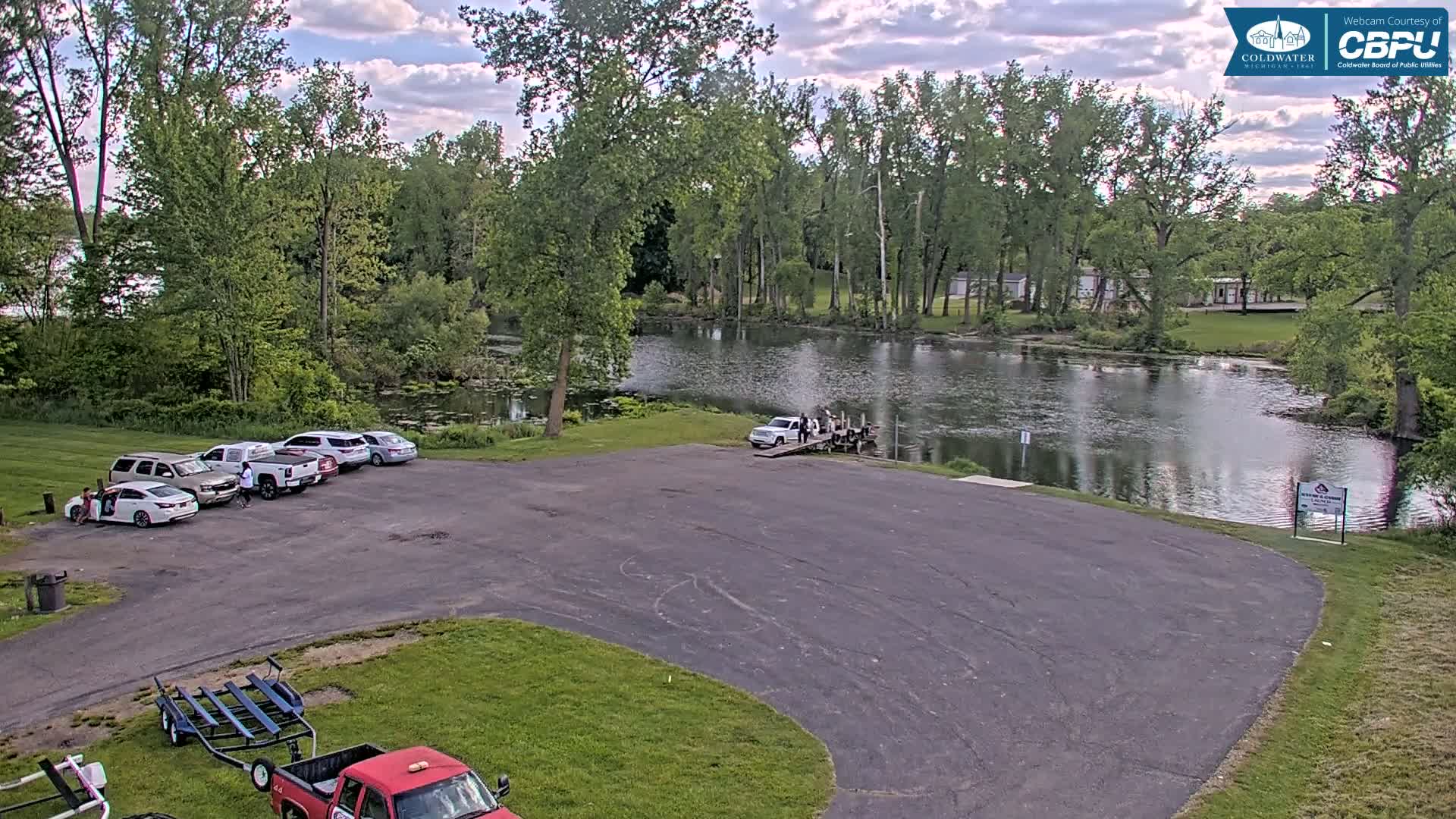 Coldwater, Rotary Park Coast & South Lake Live Cam - Coldwater, Branch, Michigan, USA