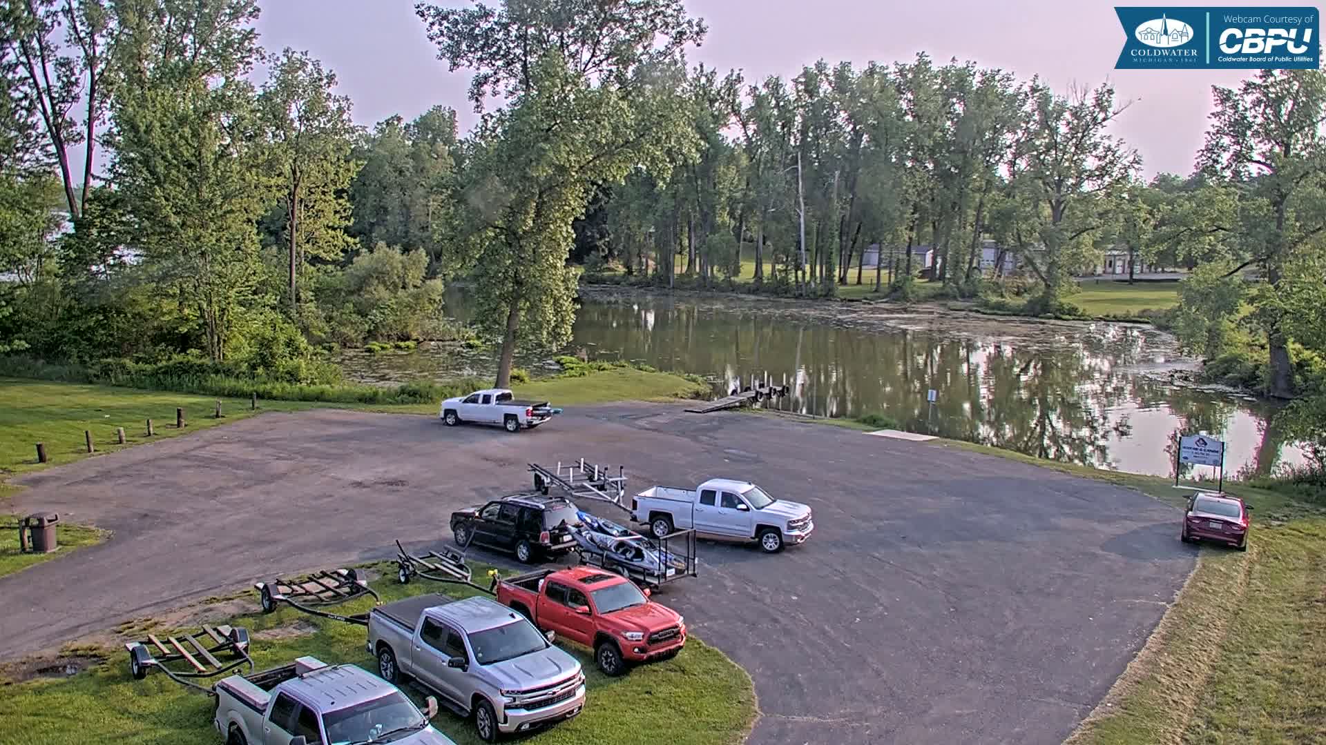 Coldwater, Rotary Park Coast & South Lake Live Cam - Coldwater, Branch, Michigan, USA