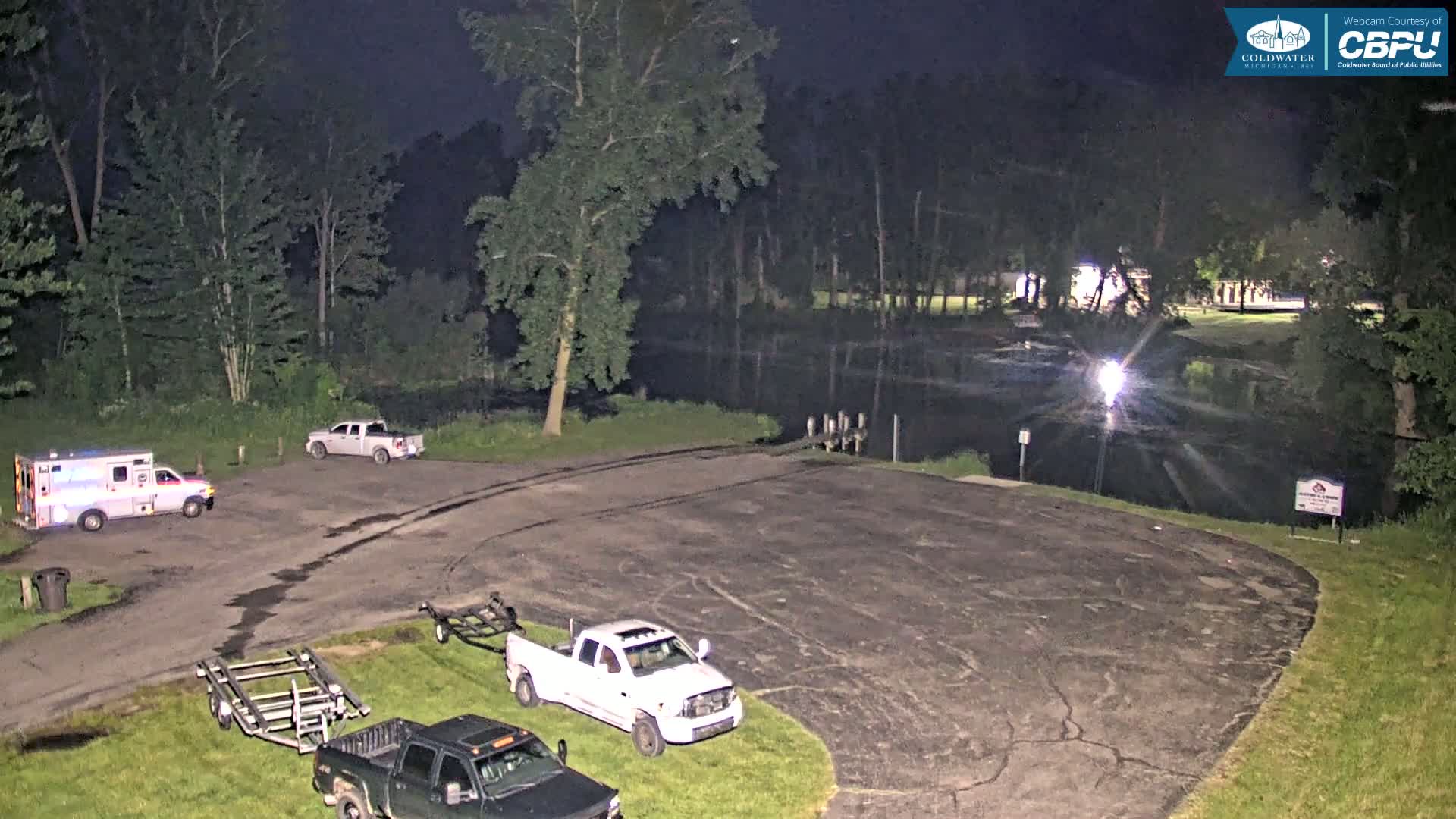 Coldwater, Rotary Park Coast & South Lake Live Cam - Coldwater, Branch, Michigan, USA