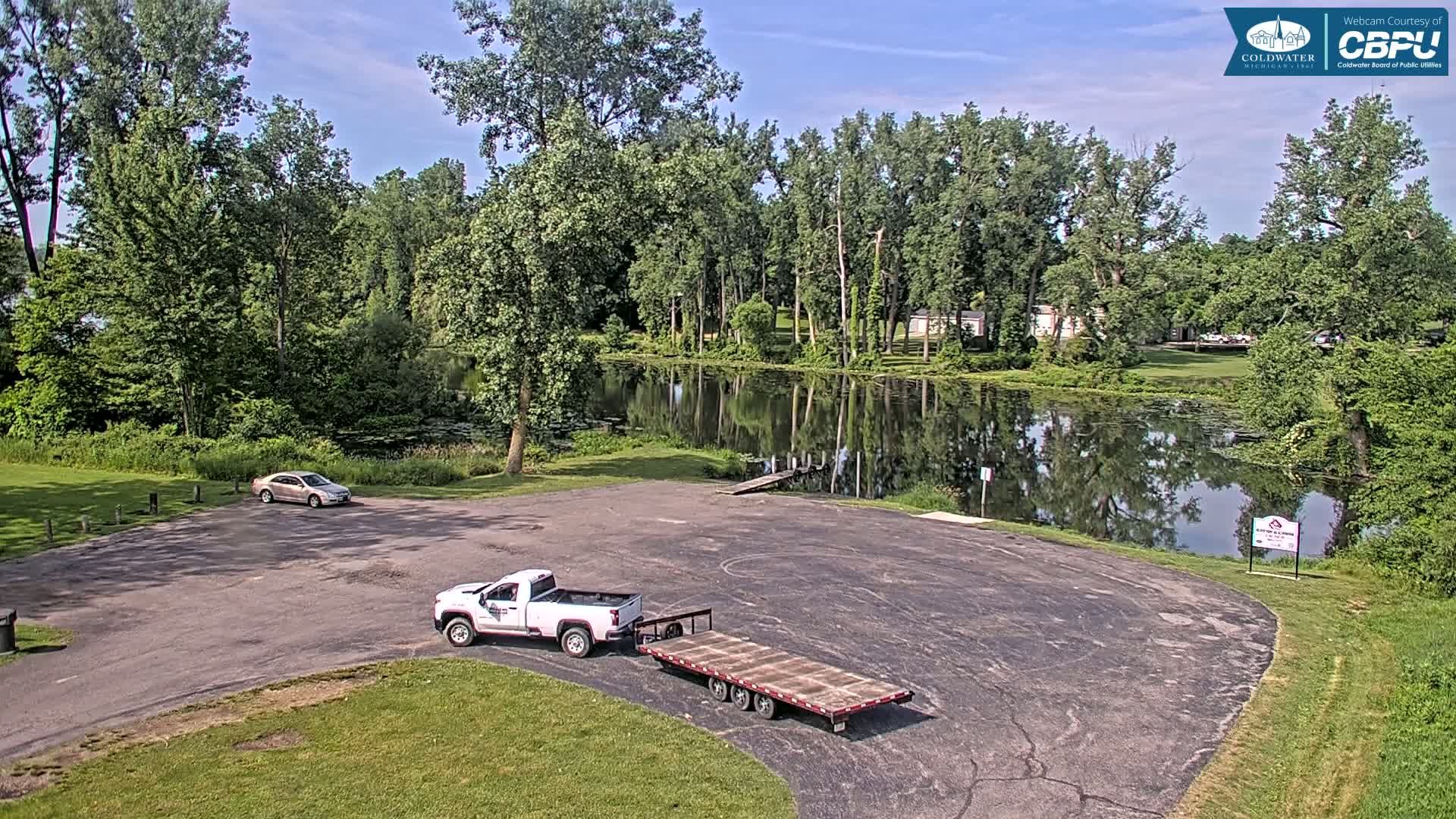 Coldwater, Rotary Park Coast & South Lake Live Cam - Coldwater, Branch, Michigan, USA