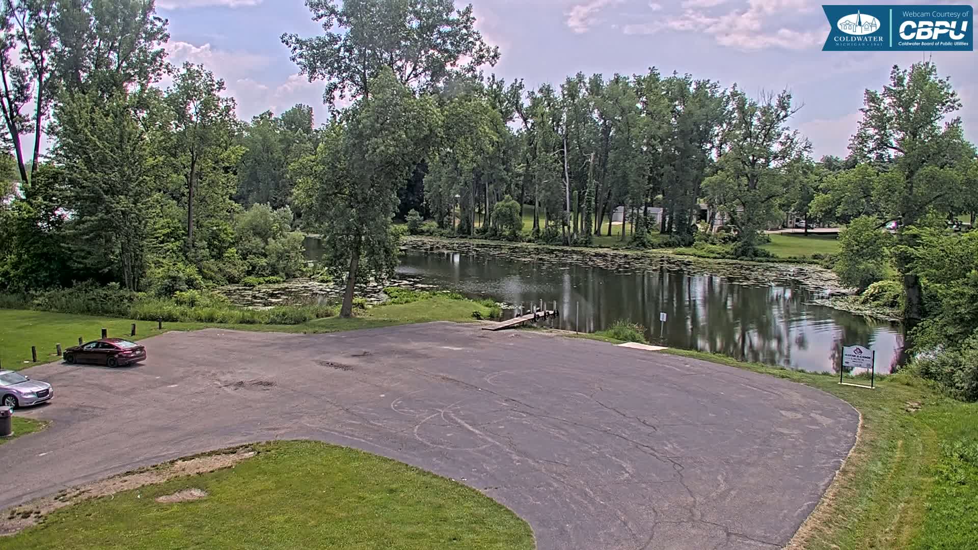 Coldwater, Rotary Park Coast & South Lake Live Cam - Coldwater, Branch, Michigan, USA