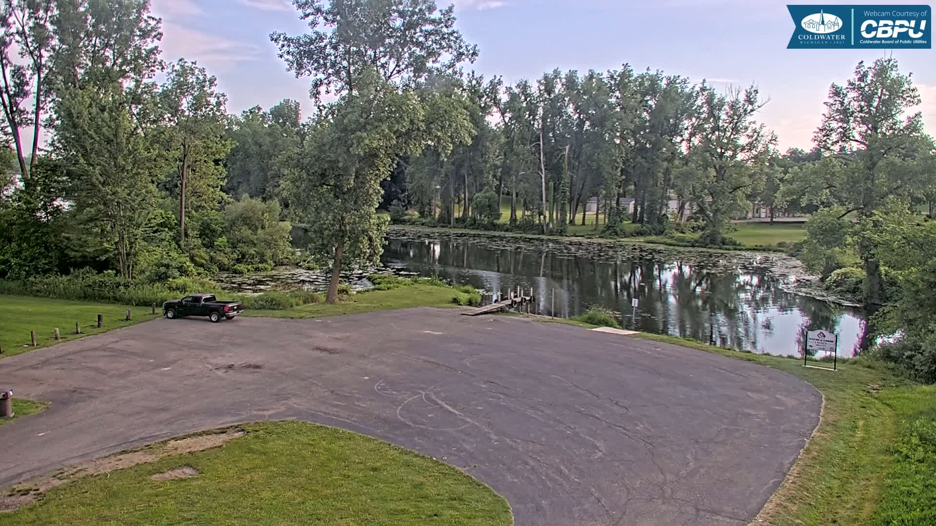Coldwater, Rotary Park Coast & South Lake Live Cam - Coldwater, Branch, Michigan, USA