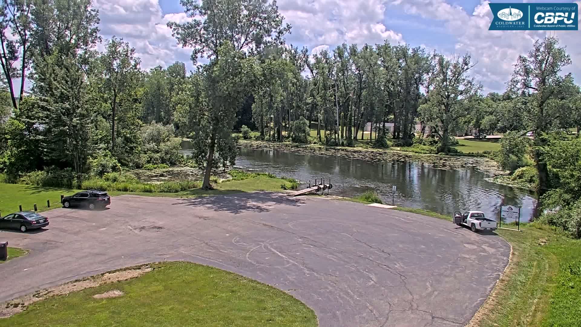 Coldwater, Rotary Park Coast & South Lake Live Cam - Coldwater, Branch, Michigan, USA