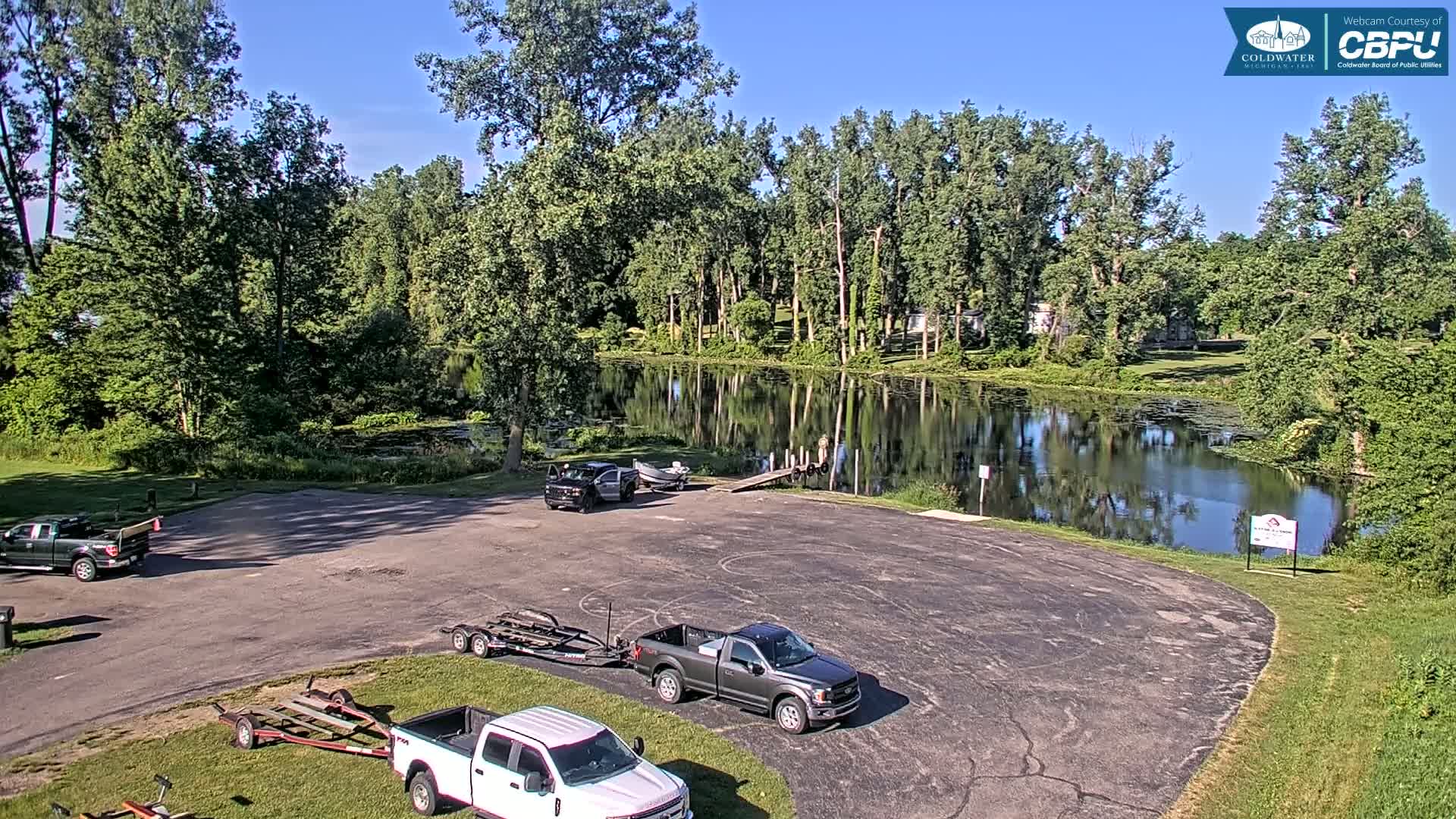 Coldwater, Rotary Park Coast & South Lake Live Cam - Coldwater, Branch, Michigan, USA