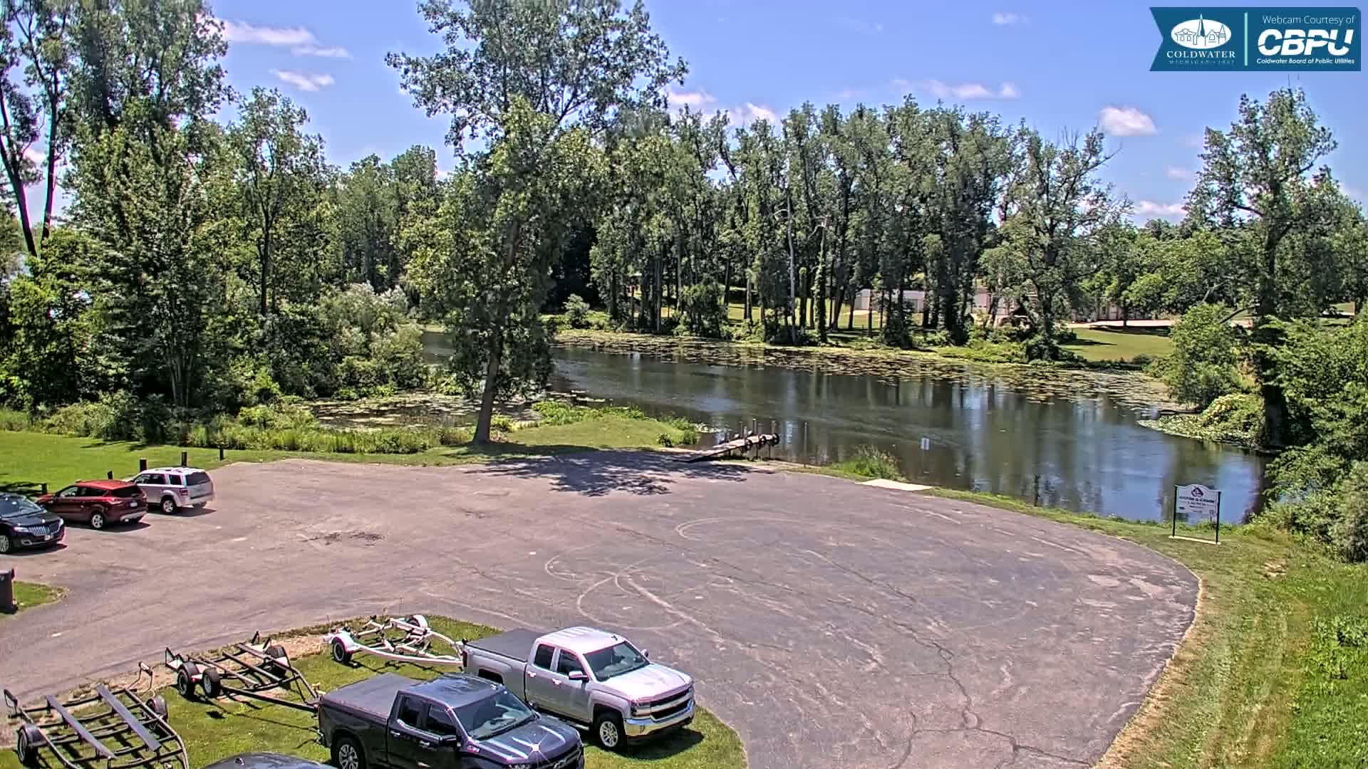 Coldwater, Rotary Park Coast & South Lake Live Cam - Coldwater, Branch, Michigan, USA