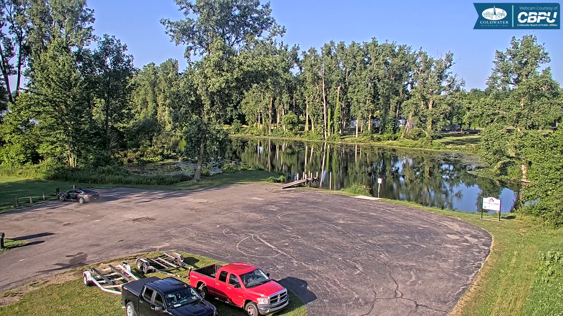 Coldwater, Rotary Park Coast & South Lake Live Cam - Coldwater, Branch, Michigan, USA