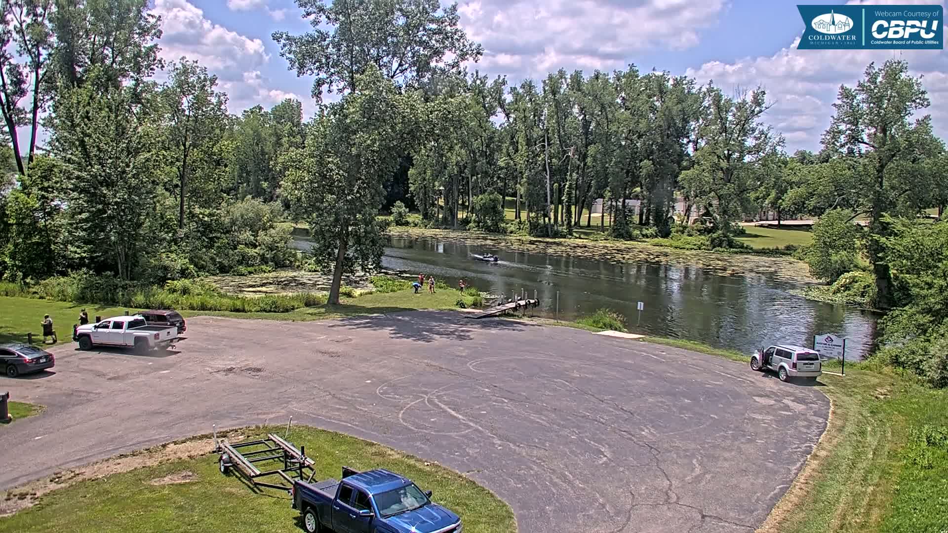 Coldwater, Rotary Park Coast & South Lake Live Cam - Coldwater, Branch, Michigan, USA