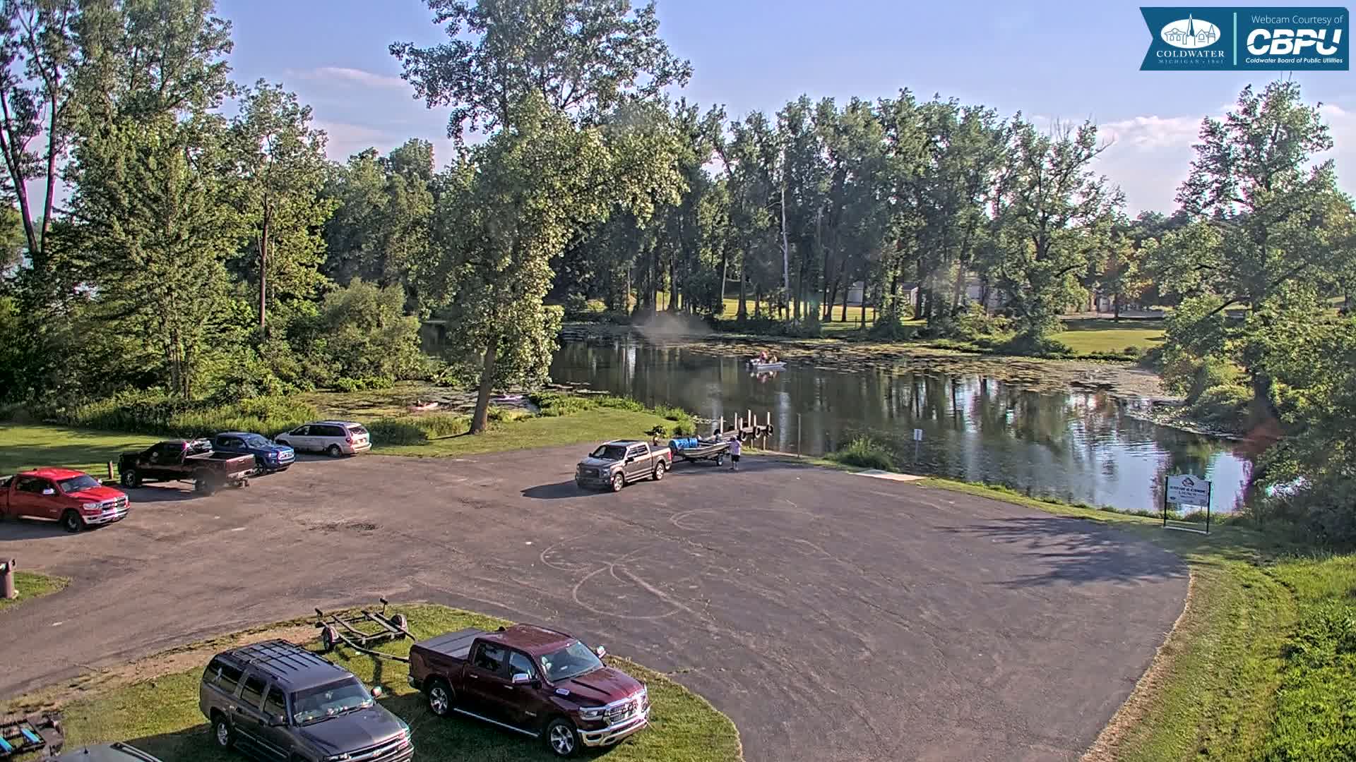 Coldwater, Rotary Park Coast & South Lake Live Cam - Coldwater, Branch, Michigan, USA