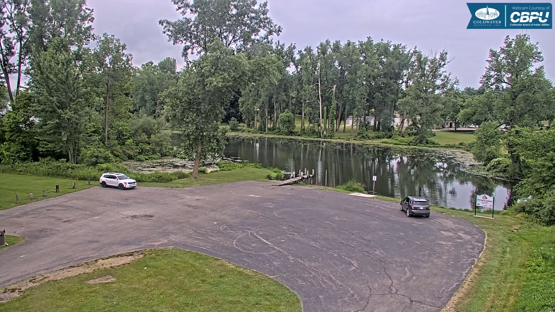 Coldwater, Rotary Park Coast & South Lake Live Cam - Coldwater, Branch, Michigan, USA