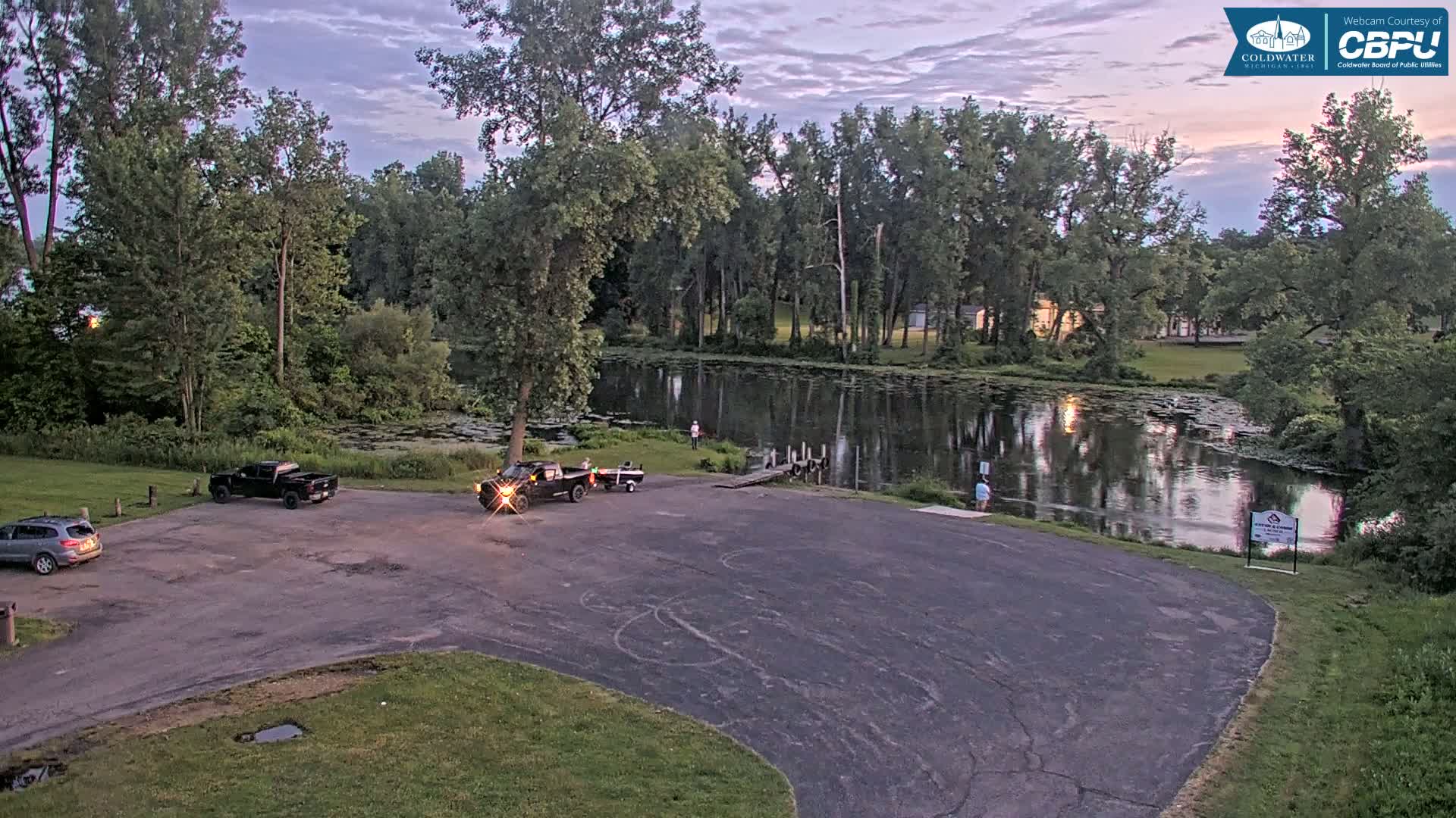 Coldwater, Rotary Park Coast & South Lake Live Cam - Coldwater, Branch, Michigan, USA