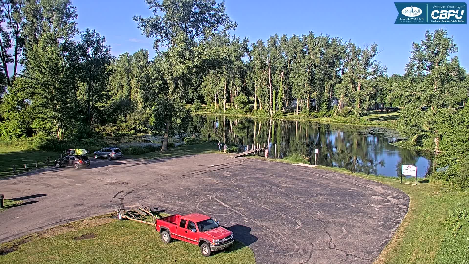 Coldwater, Rotary Park Coast & South Lake Live Cam - Coldwater, Branch, Michigan, USA