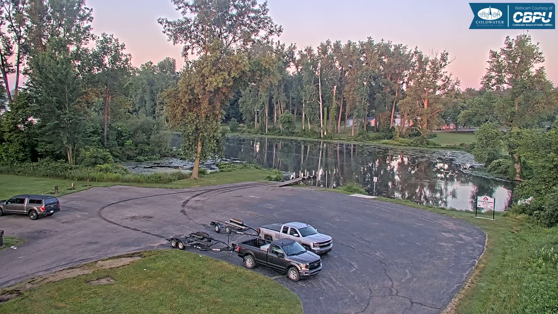 Coldwater, Rotary Park Coast & South Lake Live Cam - Coldwater, Branch, Michigan, USA