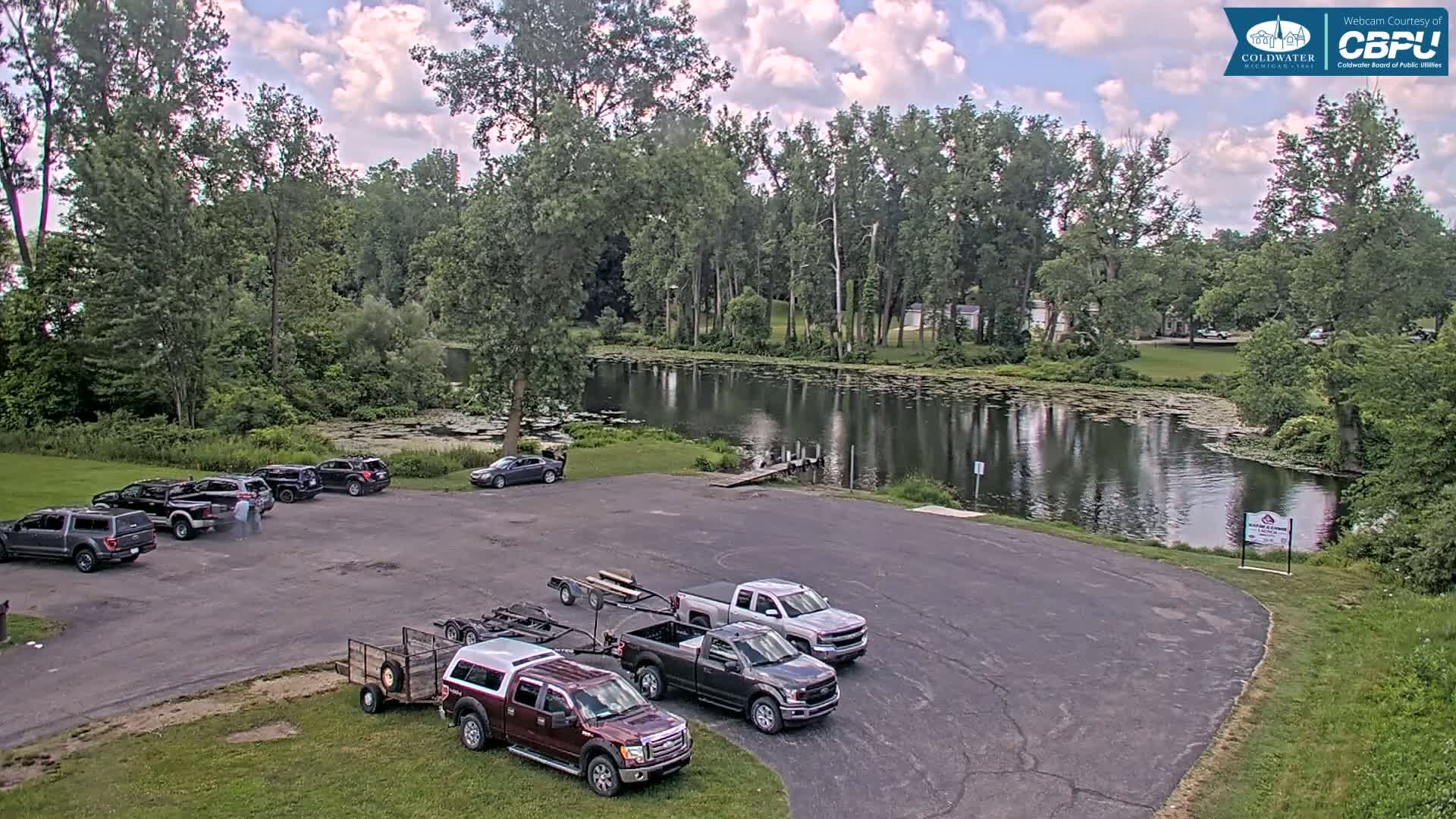 Coldwater, Rotary Park Coast & South Lake Live Cam - Coldwater, Branch, Michigan, USA