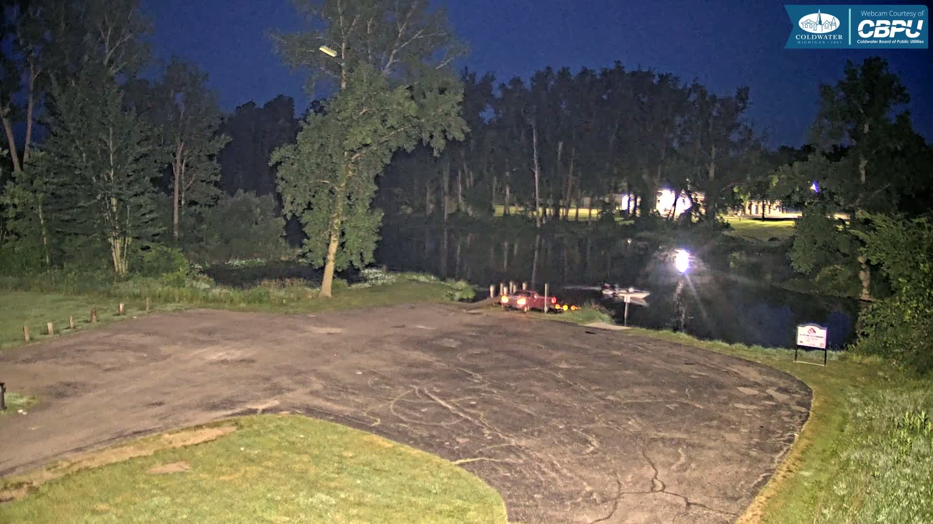 Coldwater, Rotary Park Coast & South Lake Live Cam - Coldwater, Branch, Michigan, USA