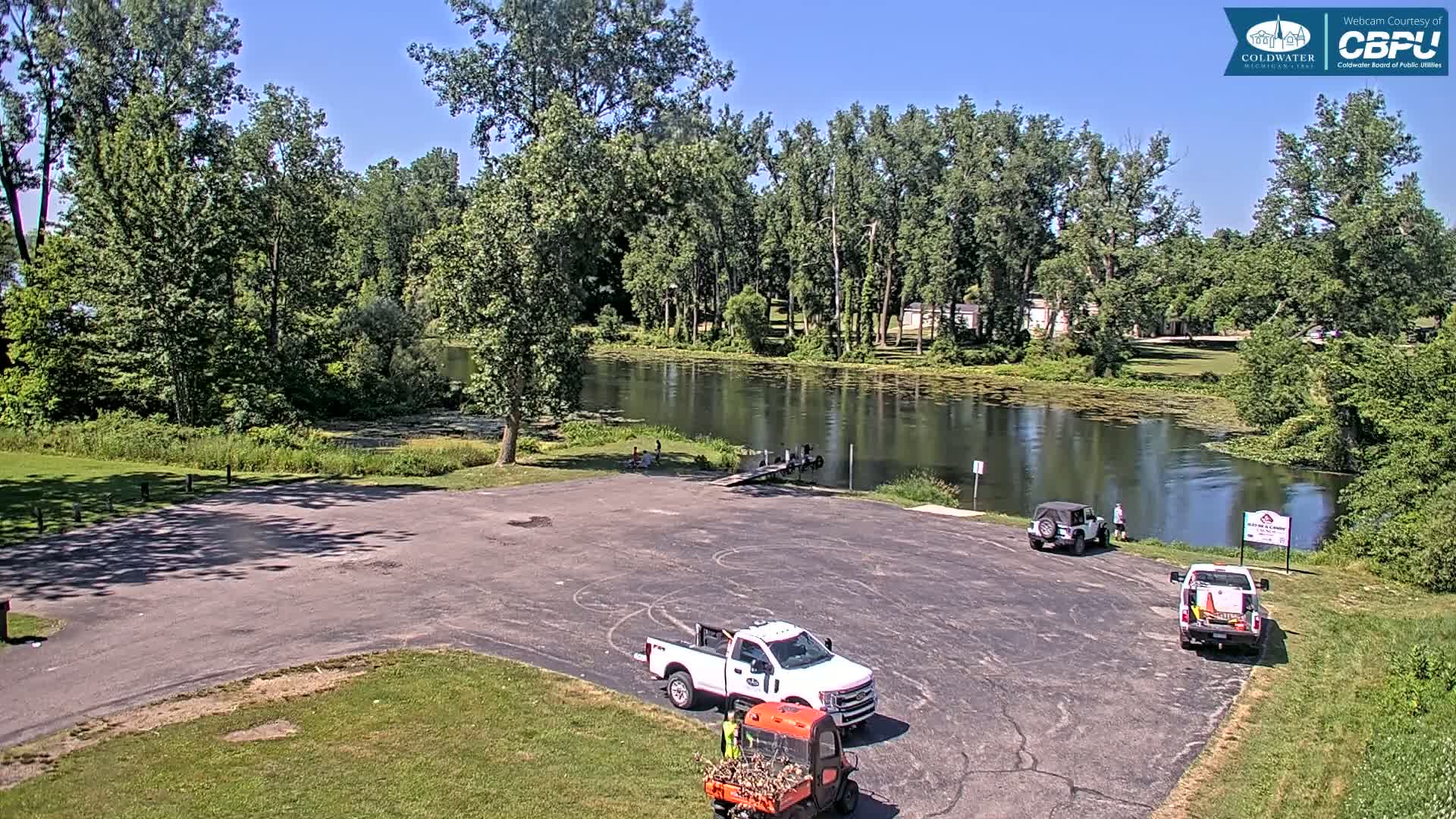 Coldwater, Rotary Park Coast & South Lake Live Cam - Coldwater, Branch, Michigan, USA