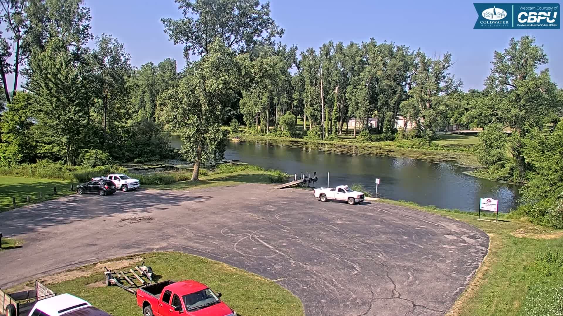 Coldwater, Rotary Park Coast & South Lake Live Cam - Coldwater, Branch, Michigan, USA