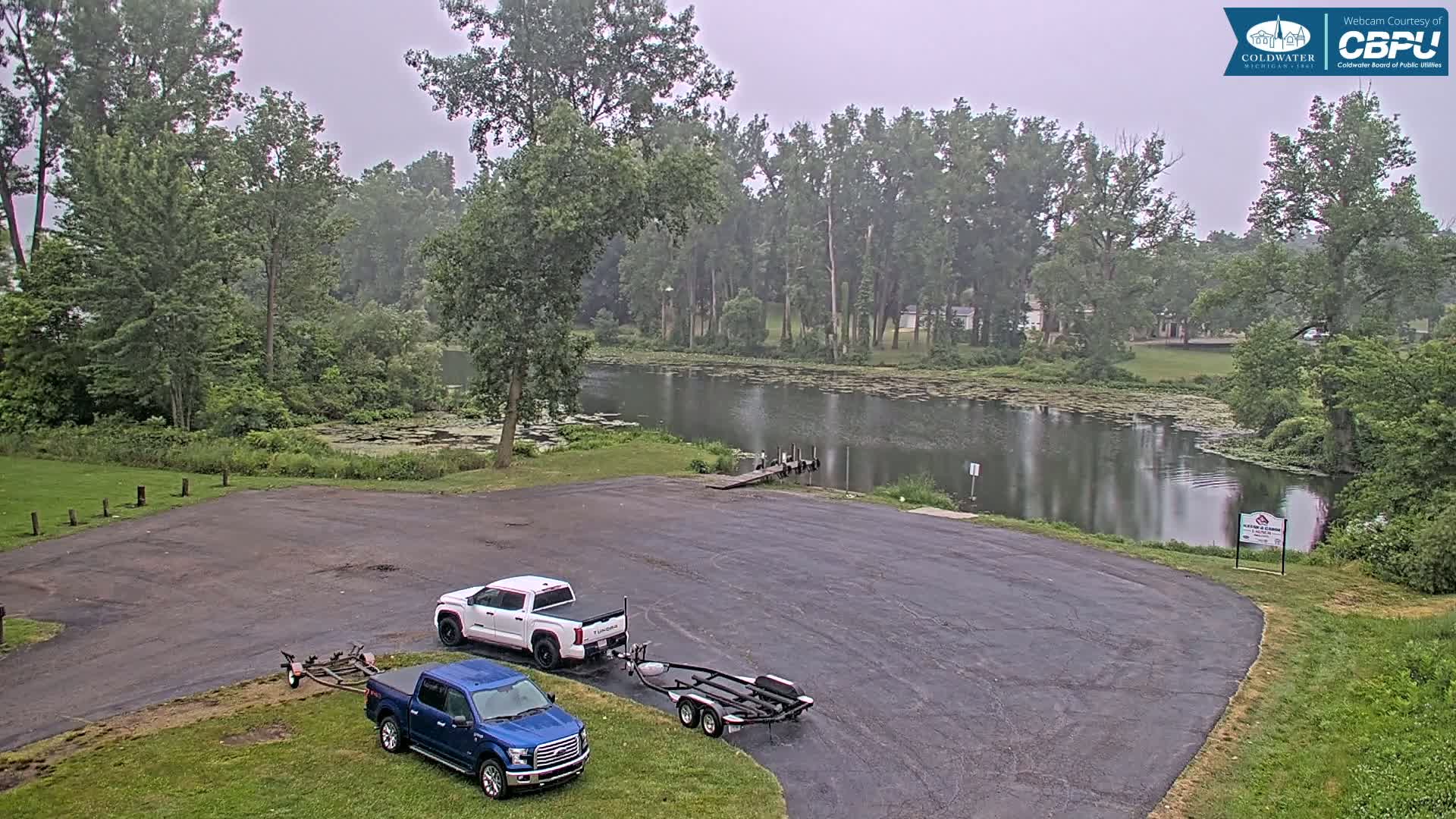 Coldwater, Rotary Park Coast & South Lake Live Cam - Coldwater, Branch, Michigan, USA