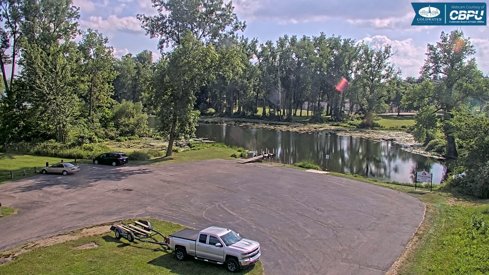 Coldwater, Rotary Park Coast & South Lake Live Cam - Coldwater, Branch, Michigan, USA