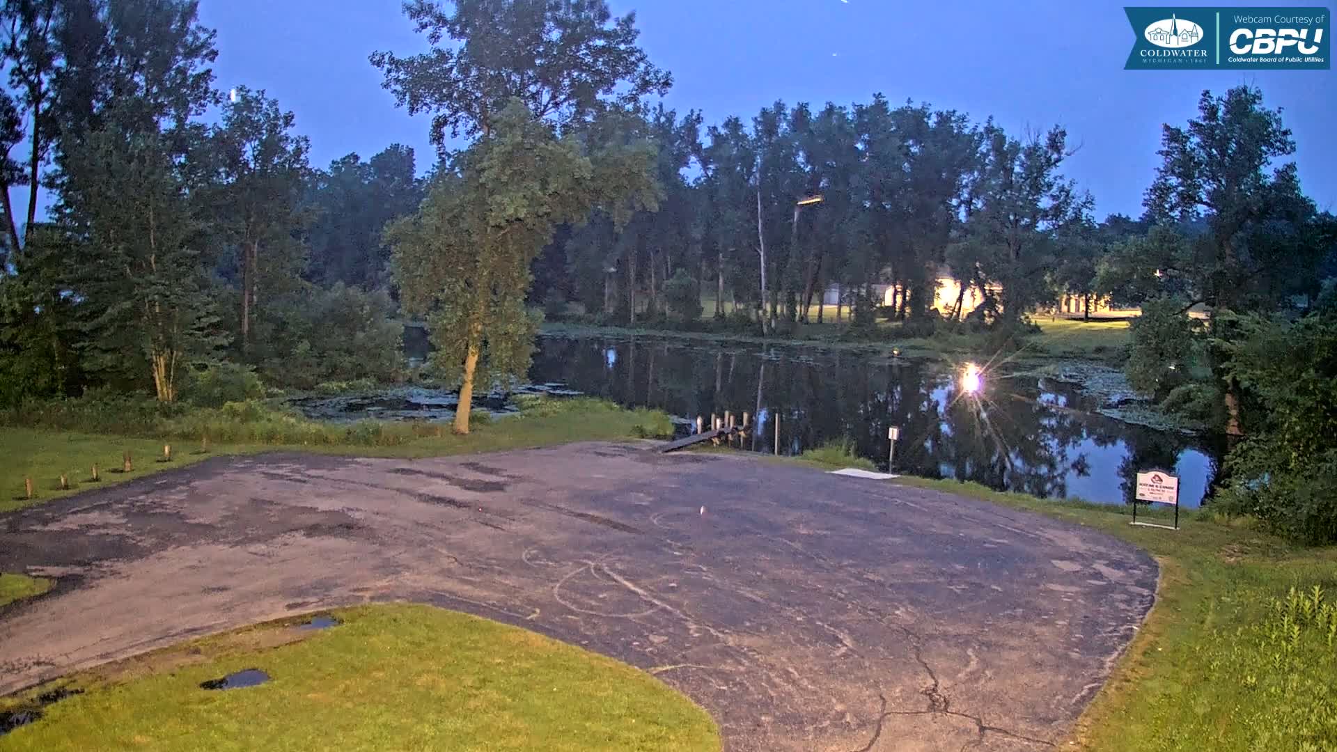 Coldwater, Rotary Park Coast & South Lake Live Cam - Coldwater, Branch, Michigan, USA